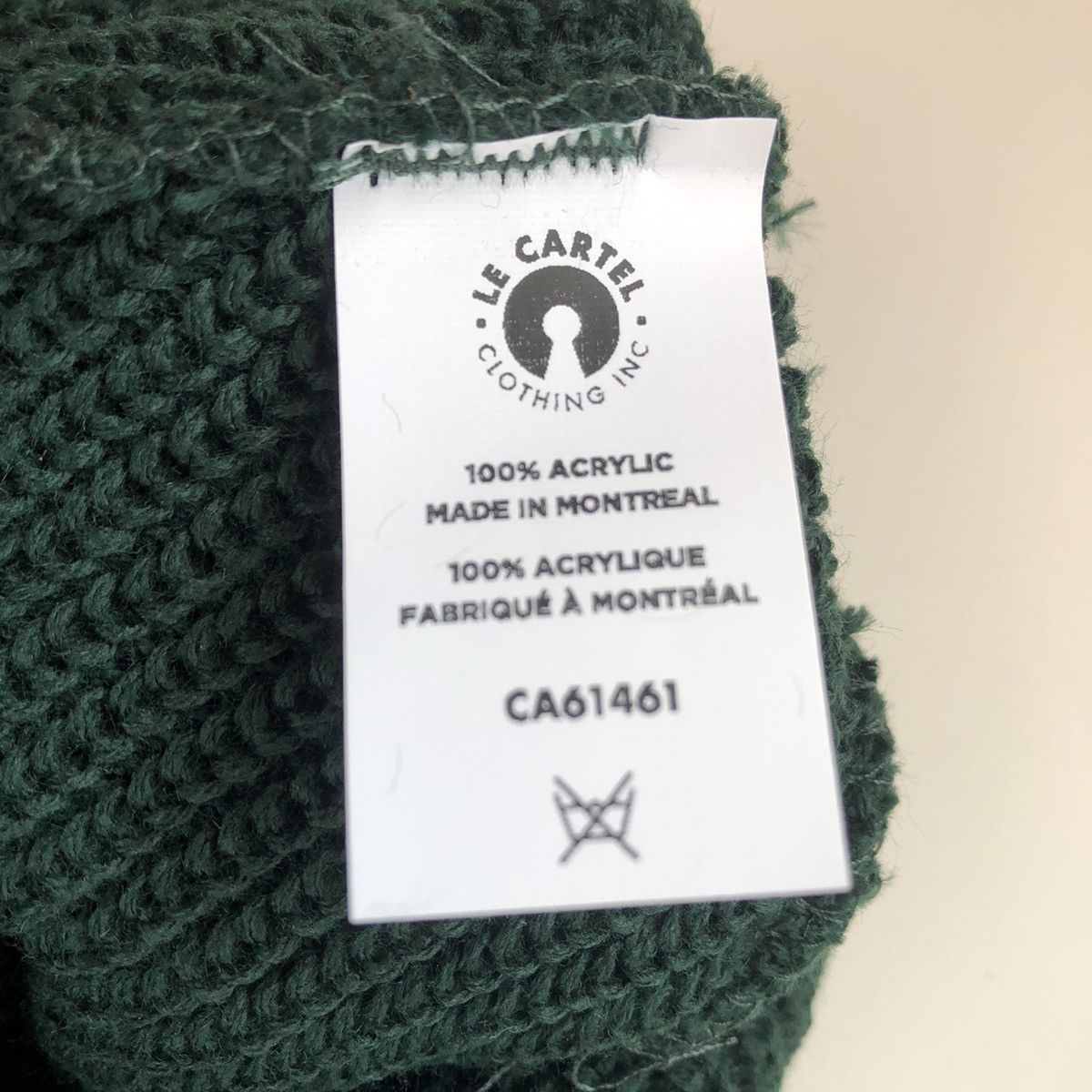 Other Le Cartel Montreal est. Rubber Patch Beanie Size ONE SIZE - 4 Thumbnail