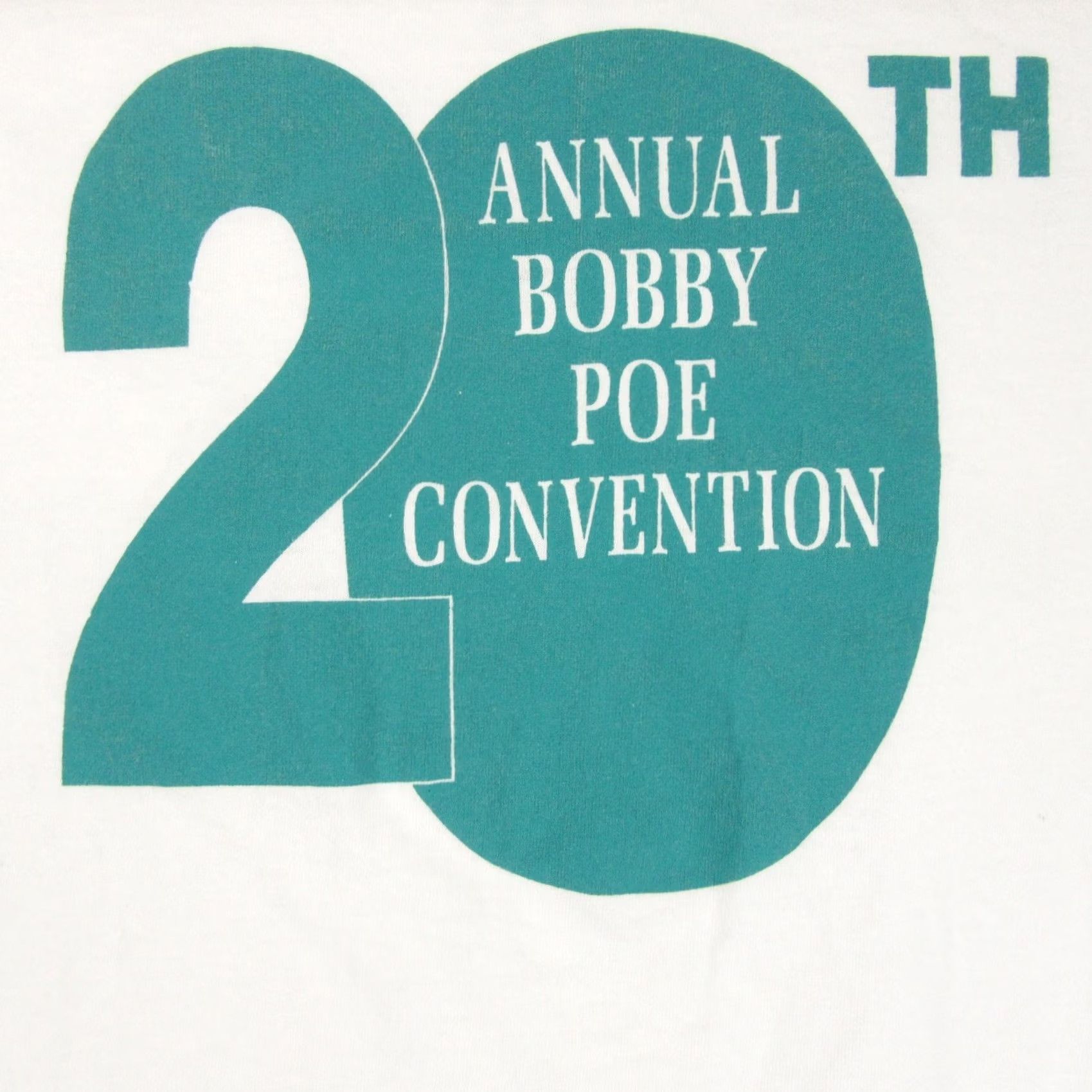 Vintage vtg 90s BOBBY POE MUSIC CONVENTION T-Shirt L Mens XL Rockabilly Single Stitch T-Shirt Size US L / EU 52-54 / 3 - 7 Thumbnail