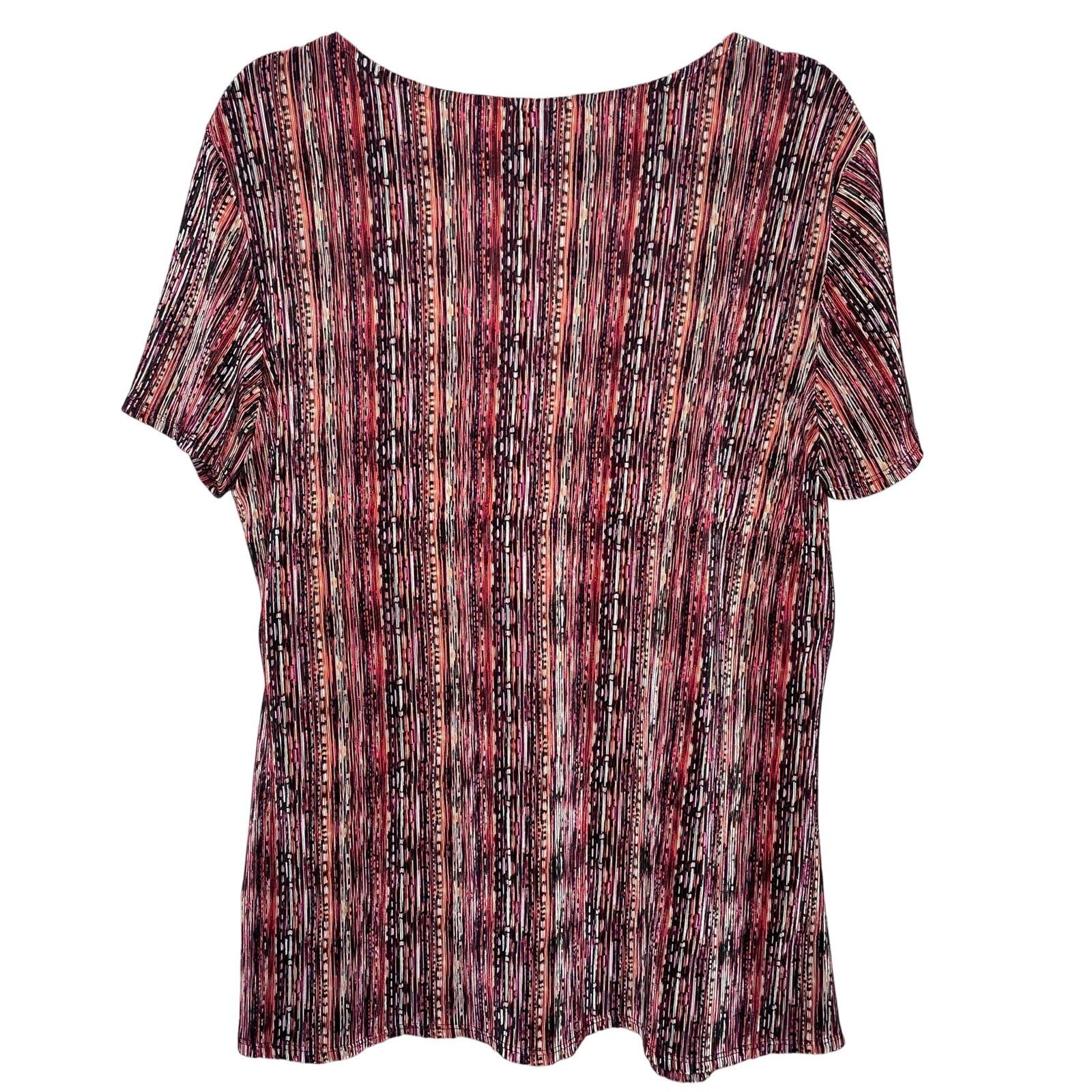 Other Kim Rogers Striped Layered Top Size XL / US 12-14 / IT 48-50 - 3 Thumbnail