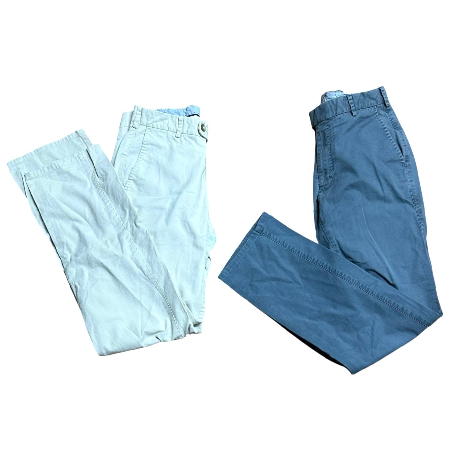 Peter Millar Peter Millar Pants 30x32 Beige/ Gray Chino Golf Slacks Trousers Office Lot of 2 Mens Regular Front Flat Front 5-Pocket Size US 30 / EU 46 - 2 Thumbnail