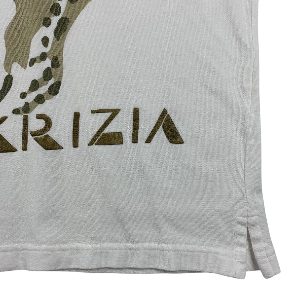 Designer × Krizia Uomo × Vintage Vintage 90s BASIC By KRIZIA Leopard printed big tee Size US L / EU 52-54 / 3 - 8 Thumbnail