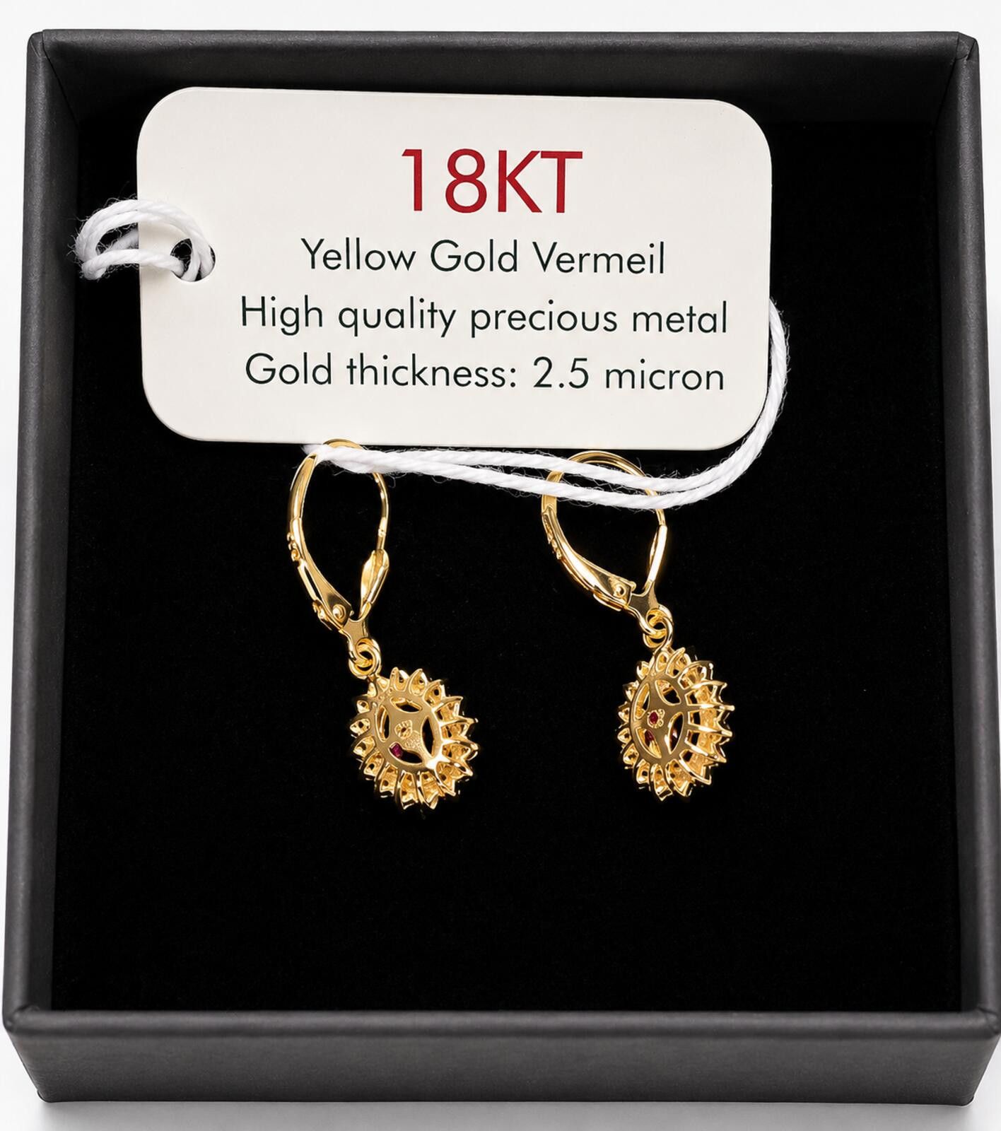 Genetic Manipulation Shinichiro Kuriya 2.26tcwEmber Purple Garnet with Moissanite 18kt Gold Vermeil Size ONE SIZE - 3 Thumbnail