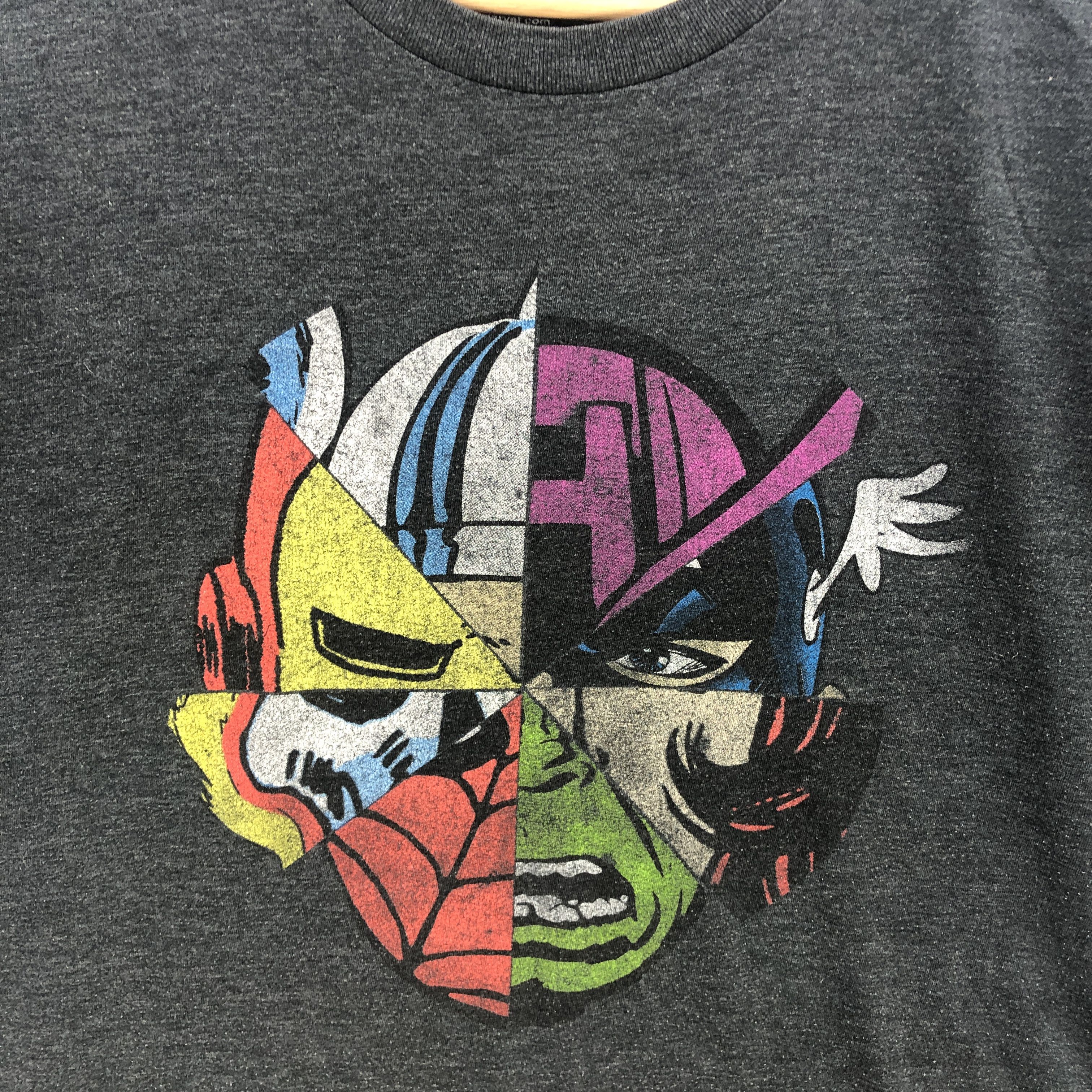 Marvel Comics Vintage Y2K Avenger T Shirt Marvel Movie Comic Crewneck Tees Size US L / EU 52-54 / 3 - 3 Thumbnail