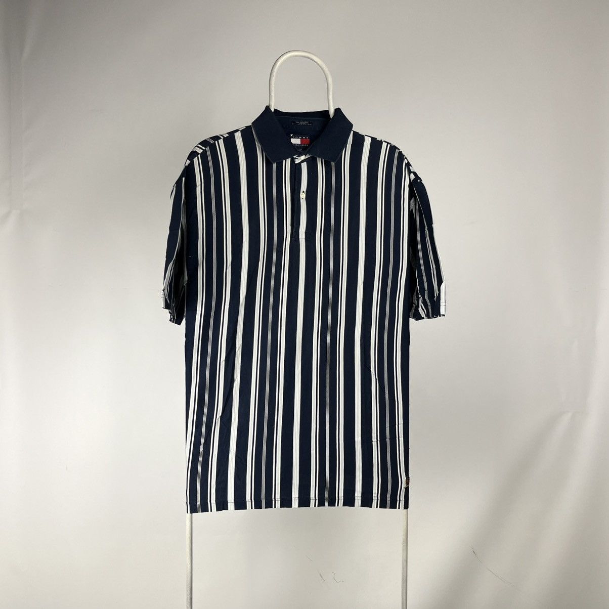 Tommy Hilfiger Tommy Hilfiger Polo shirt striped size Large Size US L / EU 52-54 / 3 - 1 Thumbnail