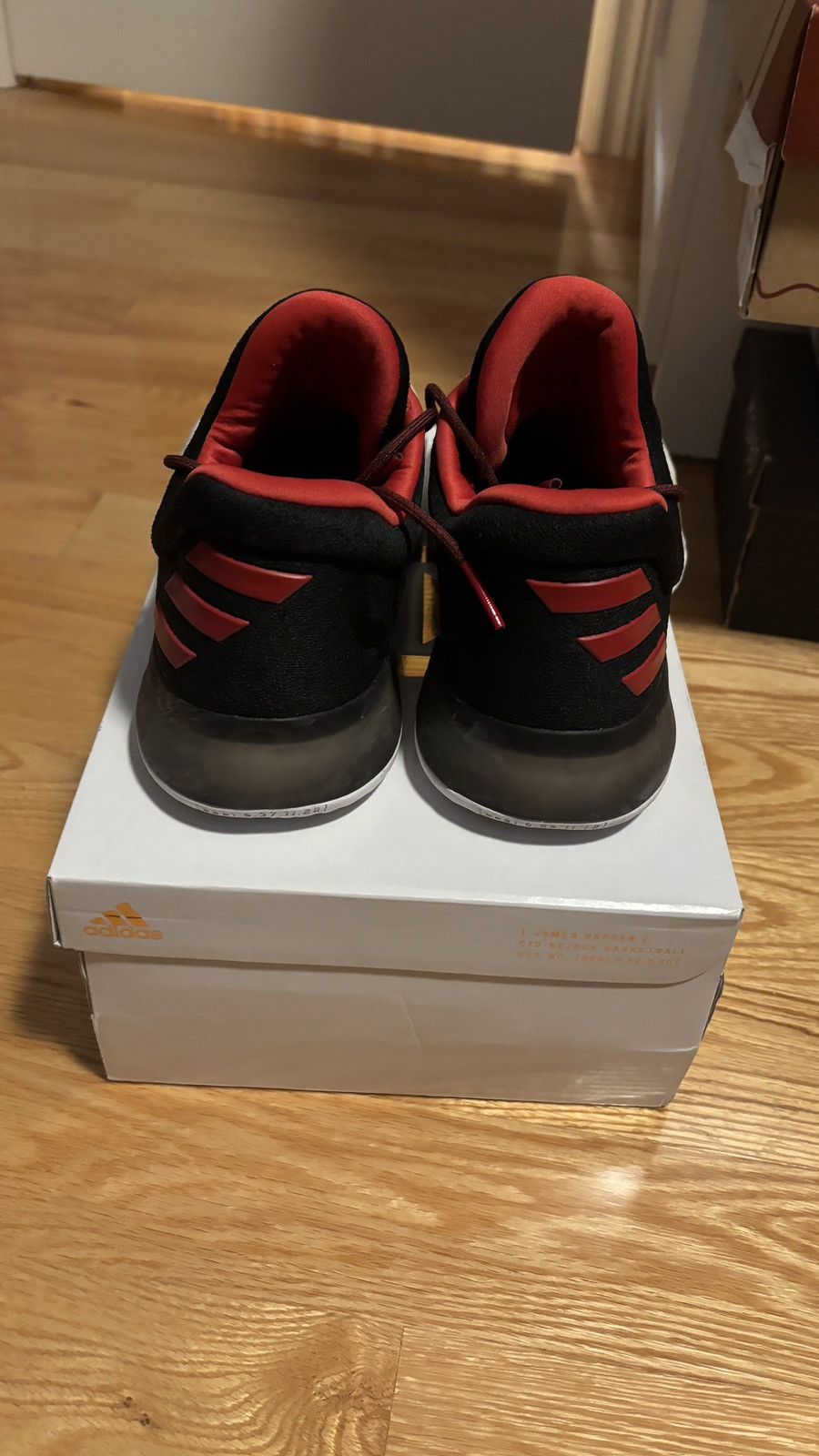 Adidas ADIDAS HARDEN 1 OG BRED SZ 9.5 Size US 9.5 / EU 42-43 - 7 Thumbnail