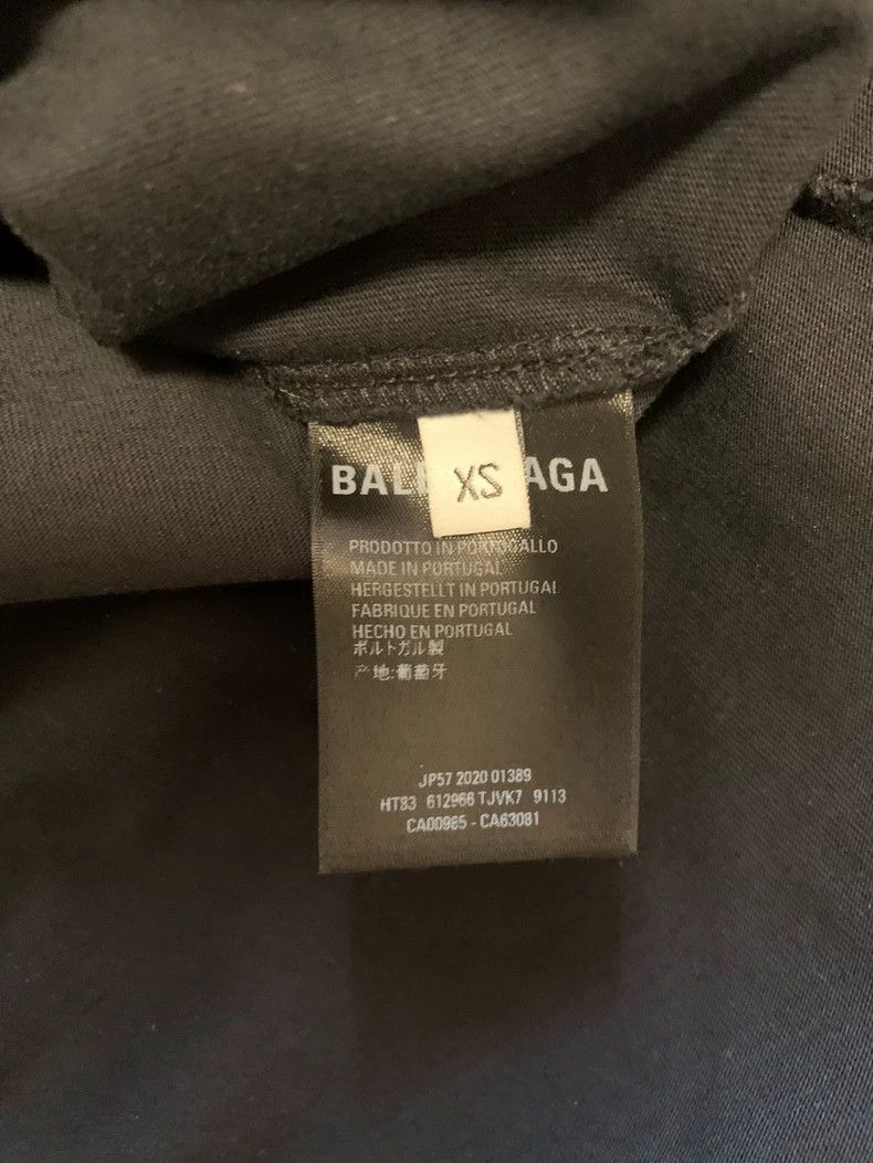 Balenciaga Balenciaga Ripped Short Sleeve T-Shirt Size US XS / EU 42 / 0 - 4 Thumbnail