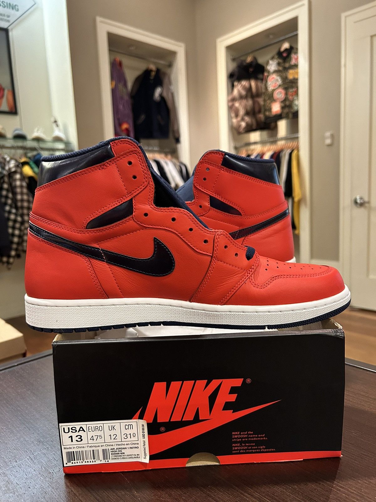 Jordan Brand Jordan 1 Retro David Letterman Size US 13 / EU 46 - 4 Thumbnail