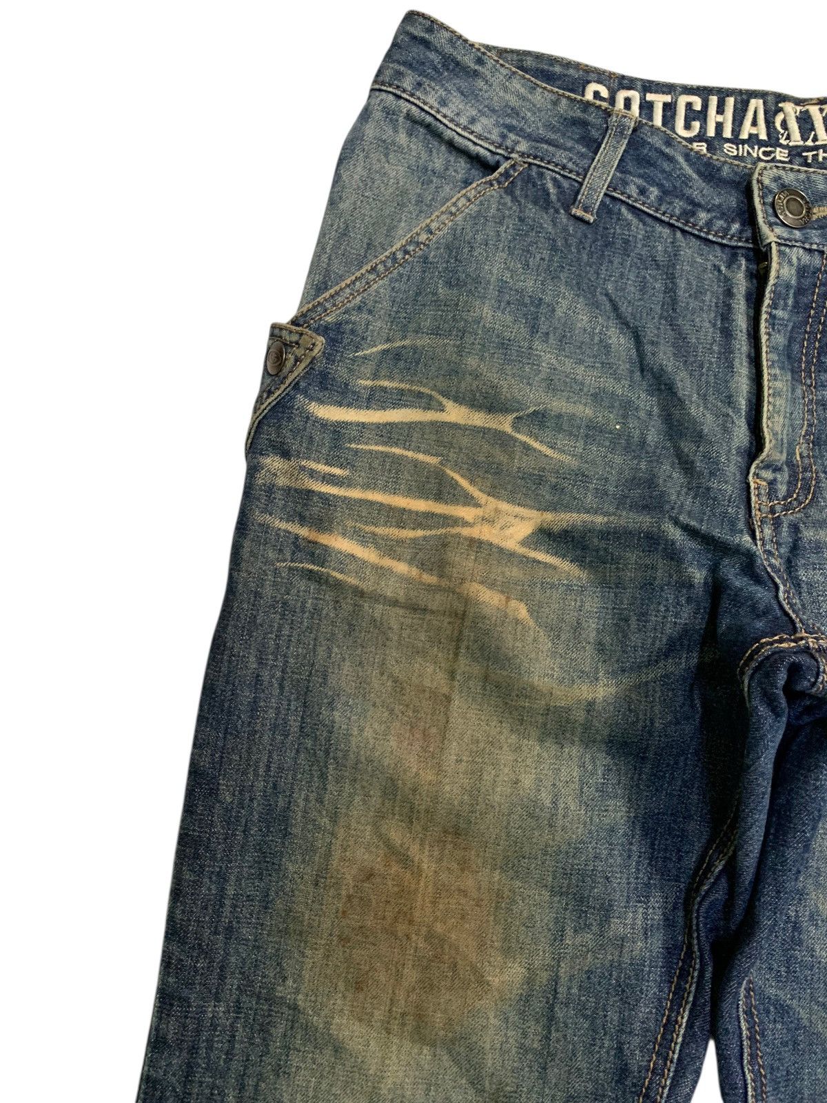 Other GOTCHA SURF AMERICAN SURF WEAR DISTRESSED DENIM Size US 36 / EU 52 - 17 Thumbnail