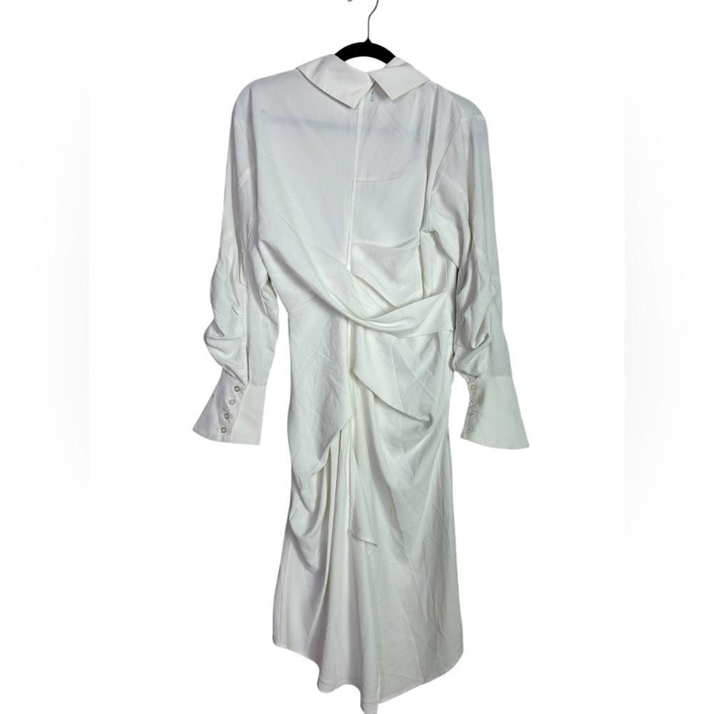 REVOLVE o.p.t. I Dia White Button Down Dress Small Size S / US 4 / IT 40 - 4 Thumbnail