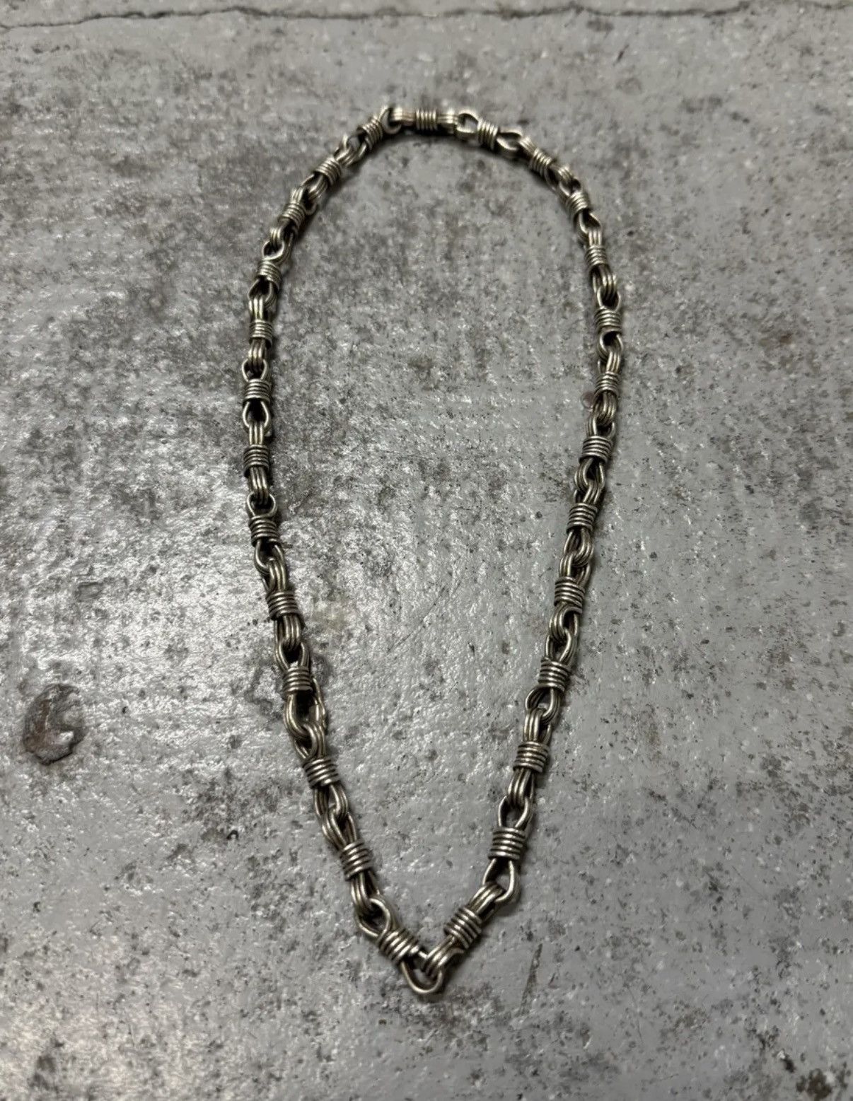 Jean Paul Gaultier Archive Jean Paul Gaultier .925 Silver Naval Chain Necklace Size ONE SIZE - 2 Thumbnail
