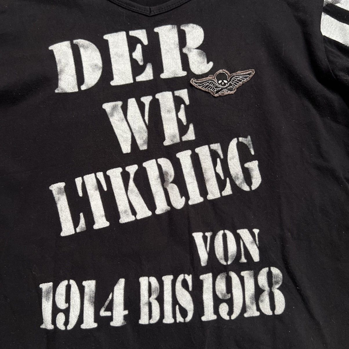 In The Attic 2000’s In The Attic Vkei Style Der We Ltkrieg T- Shir Size US L / EU 52-54 / 3 - 5 Thumbnail