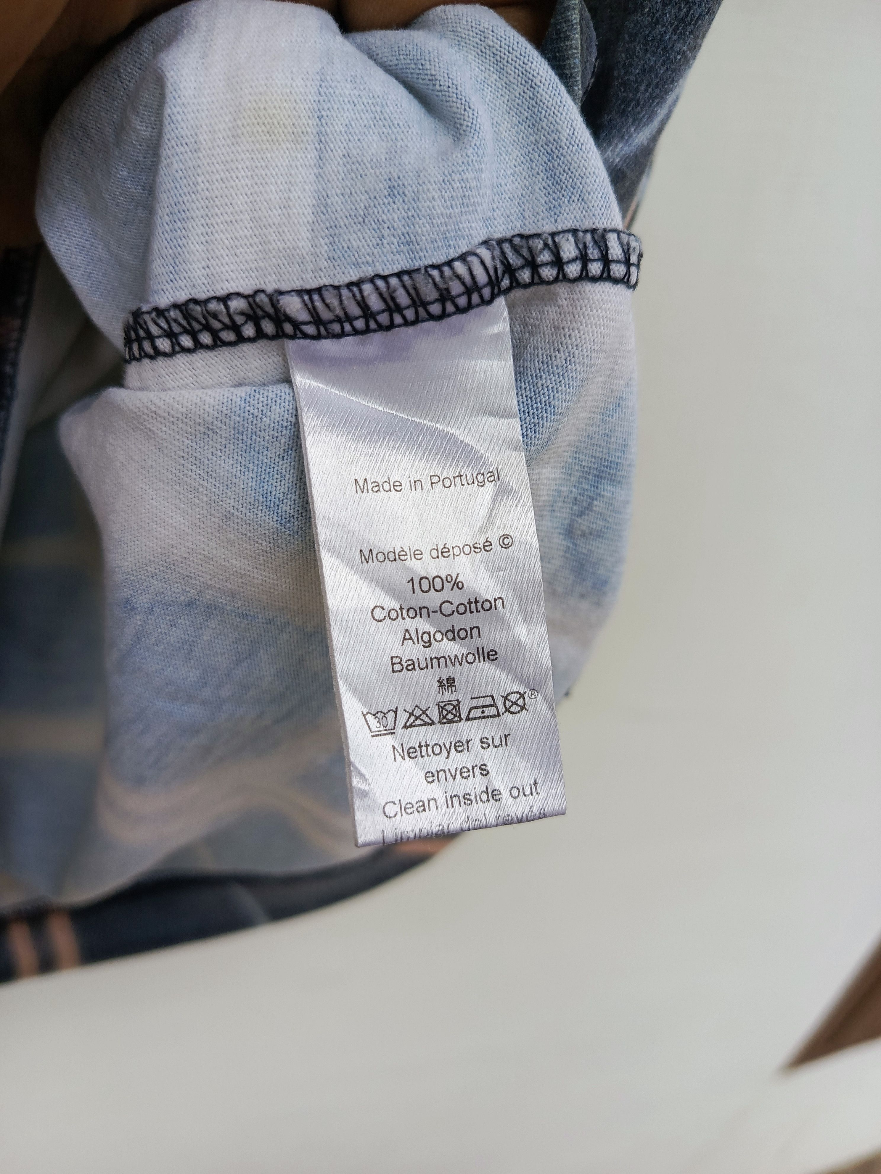 Kenzo Kenzo Paris plaid print tshirt Size US M / EU 48-50 / 2 - 6 Thumbnail