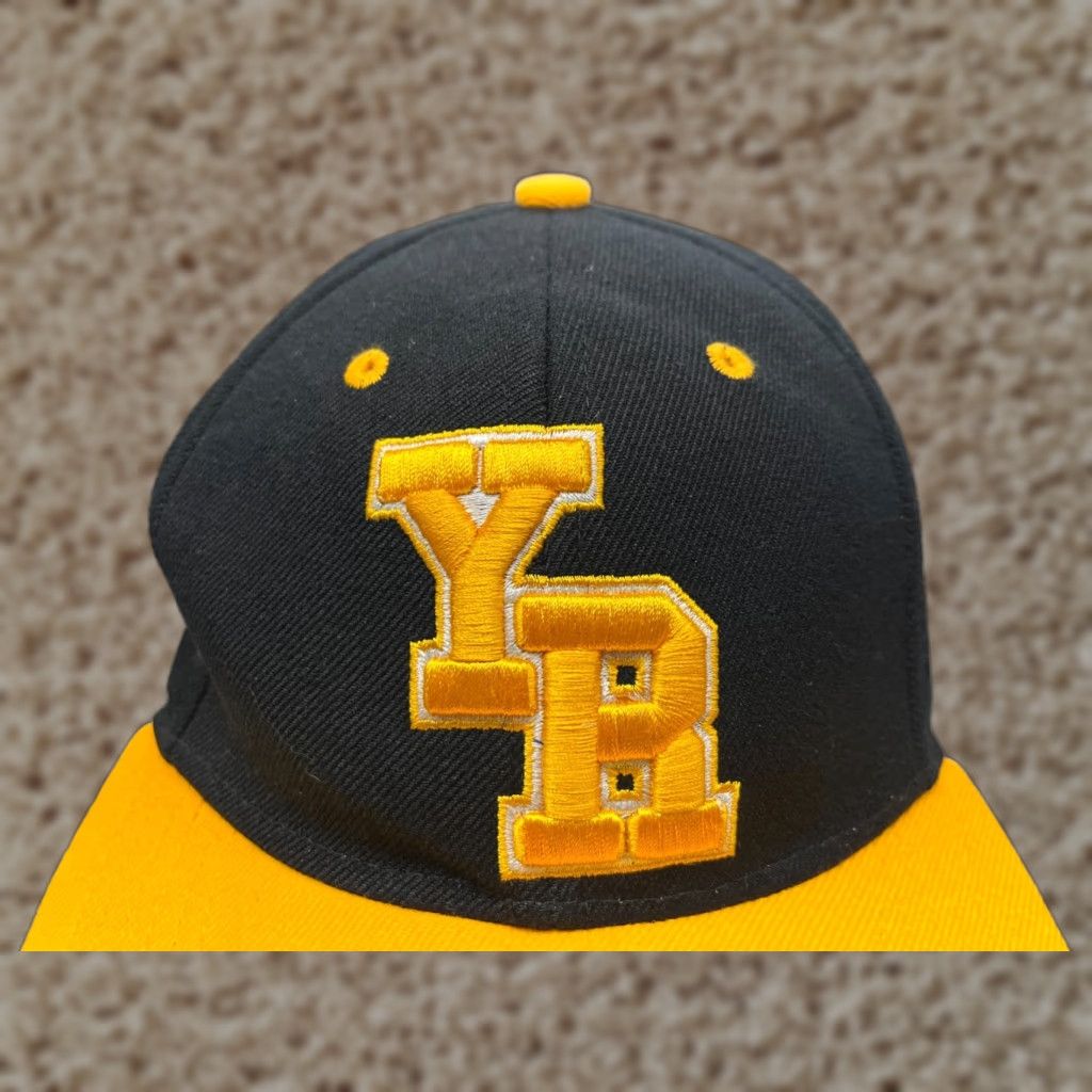 Vintage Young & Reckless Hat Cap Snap Back Adult One Size Black Yellow Acrylic Wool Size ONE SIZE - 1 Thumbnail
