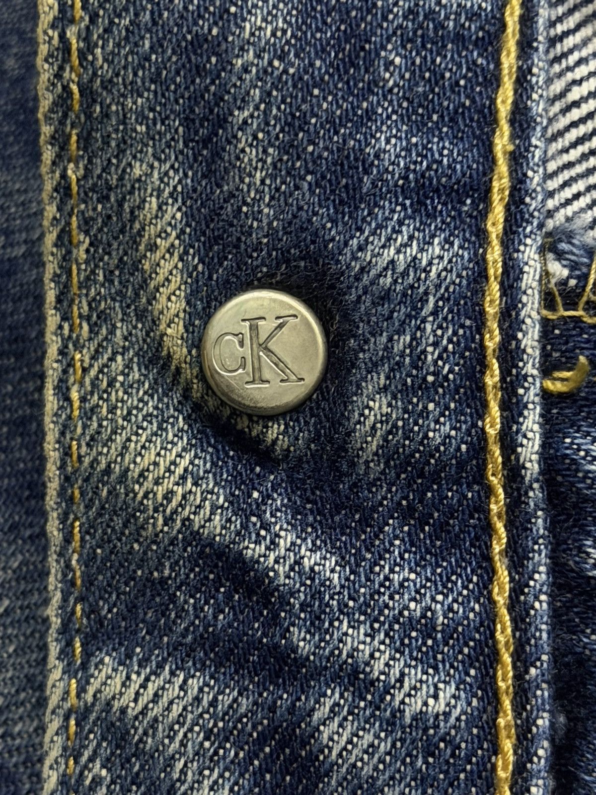 Calvin Klein Vintage Calvin Klein Jeans Japanese Denim | Straight Fit W29 Size US 29 - 12 Thumbnail