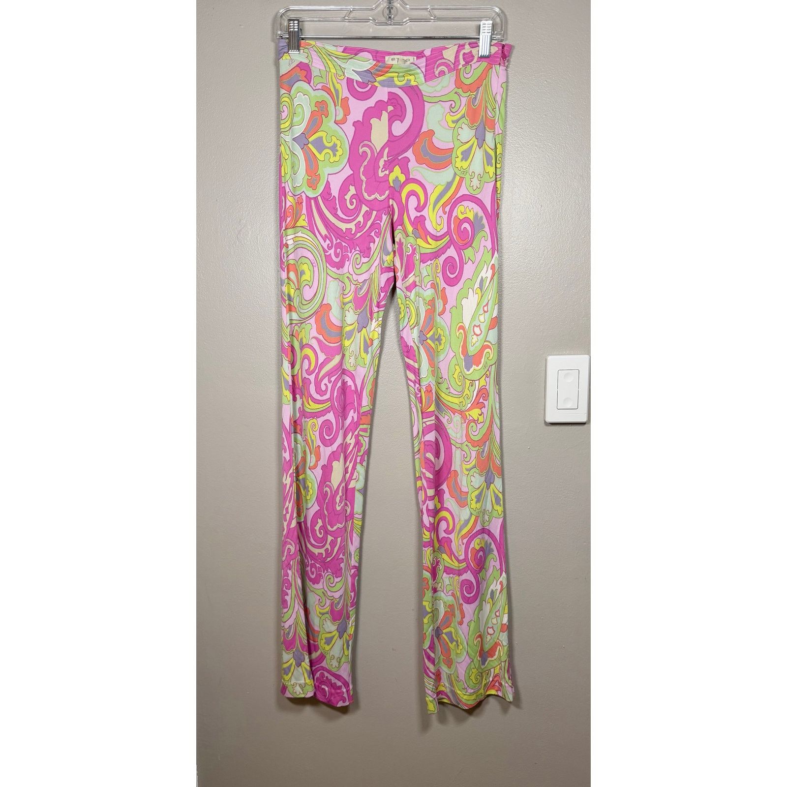 Etro Vintage Etro Paisley 60’s Hippie Flared Pants 42 IT/6 US Size 28" / US 6 / IT 42 - 4 Thumbnail