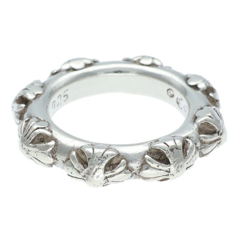 Chrome Hearts Chrome Hearts Cross Band Silver Ring 14 Size ONE SIZE - 2 Thumbnail