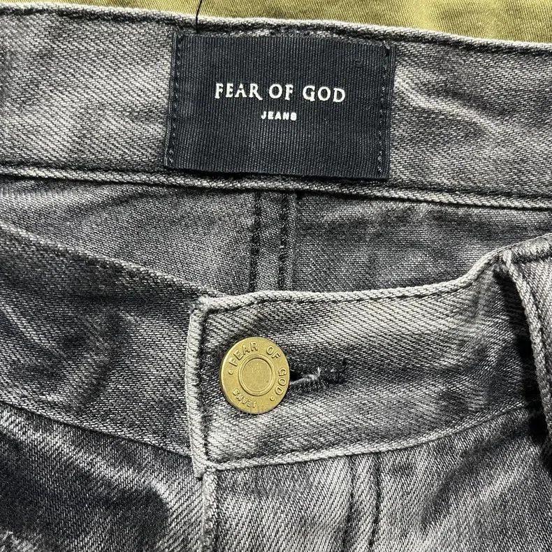 Fear of God Fear of God 5th Black Water Ripple Pants Size US 34 / EU 50 - 7 Thumbnail