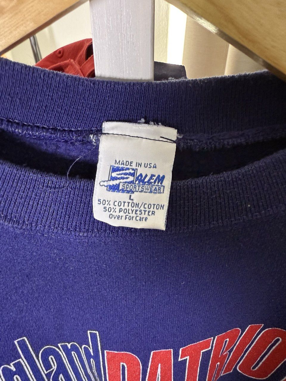 NFL × Vintage Vintage 1994 X NFL X New England Patriots Size US XL / EU 56 / 4 - 5 Thumbnail