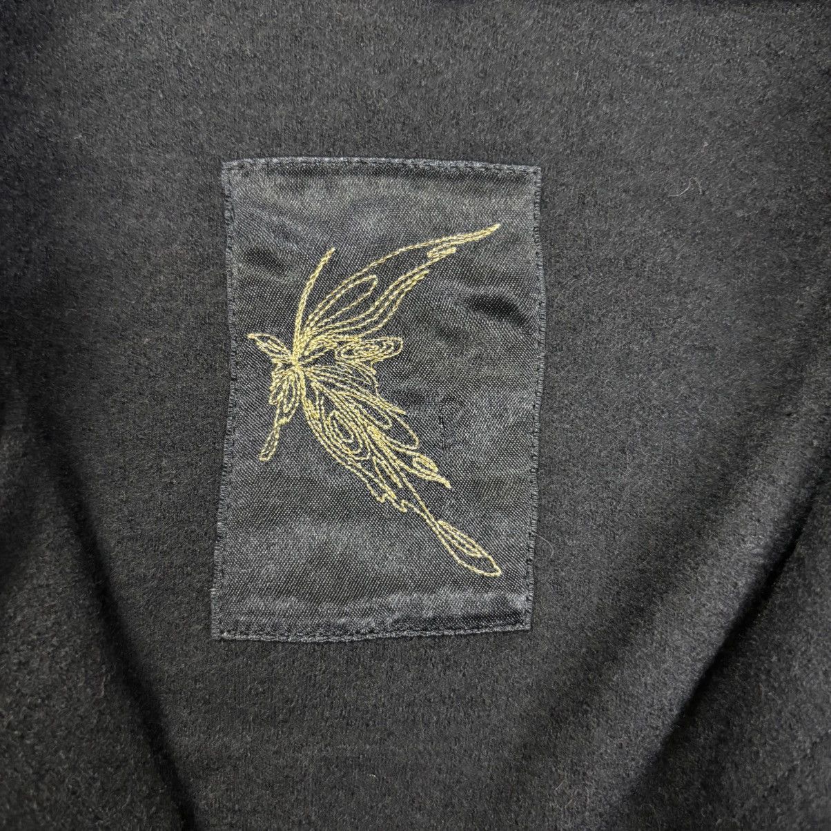 KMRii 2000s Kiryuyrik - Black Wool Zip-Up Hoodie Size US M / EU 48-50 / 2 - 8 Thumbnail