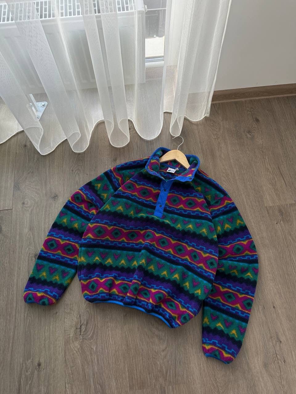 Japanese Brand × Vintage Vintage Mountain Outdoor Fleece Polartec Shinshilla Jacket Size US M / EU 48-50 / 2 - 4 Thumbnail
