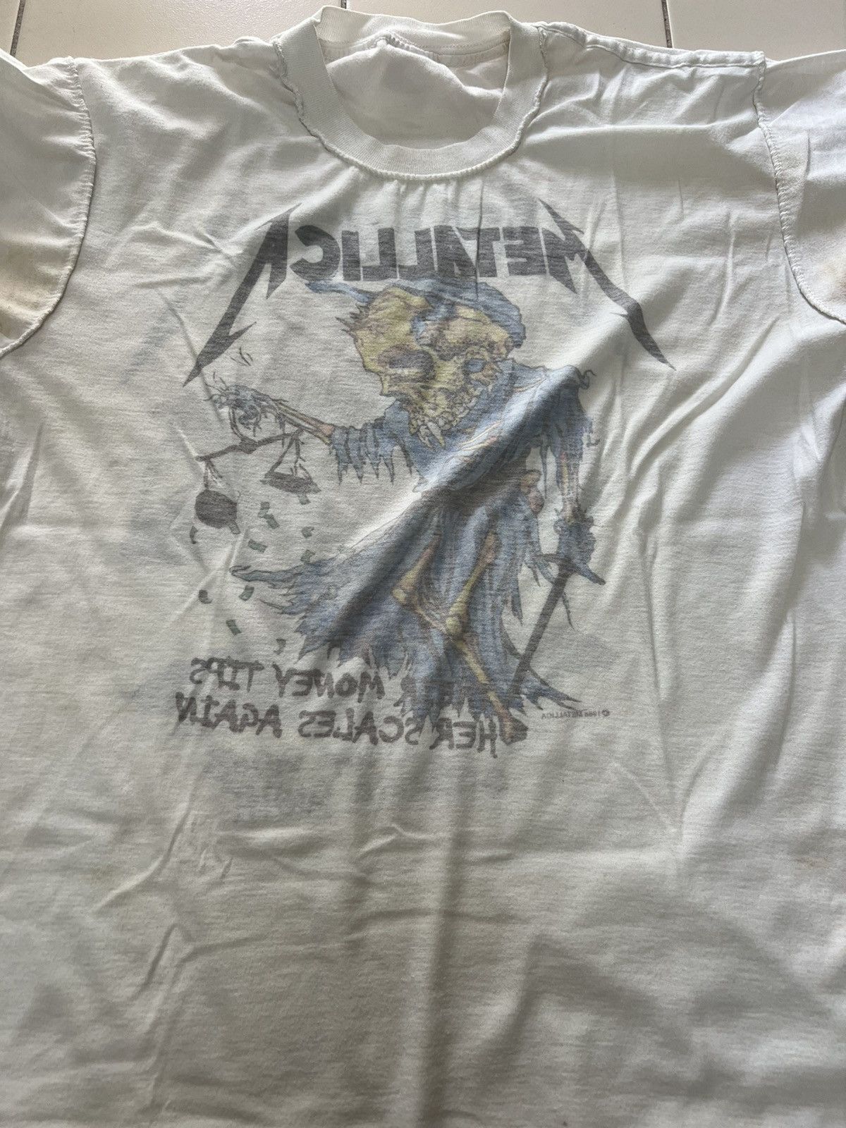 Band Tees × Metallica × Vintage Metallica 1988 - Vintage Size US M / EU 48-50 / 2 - 6 Thumbnail