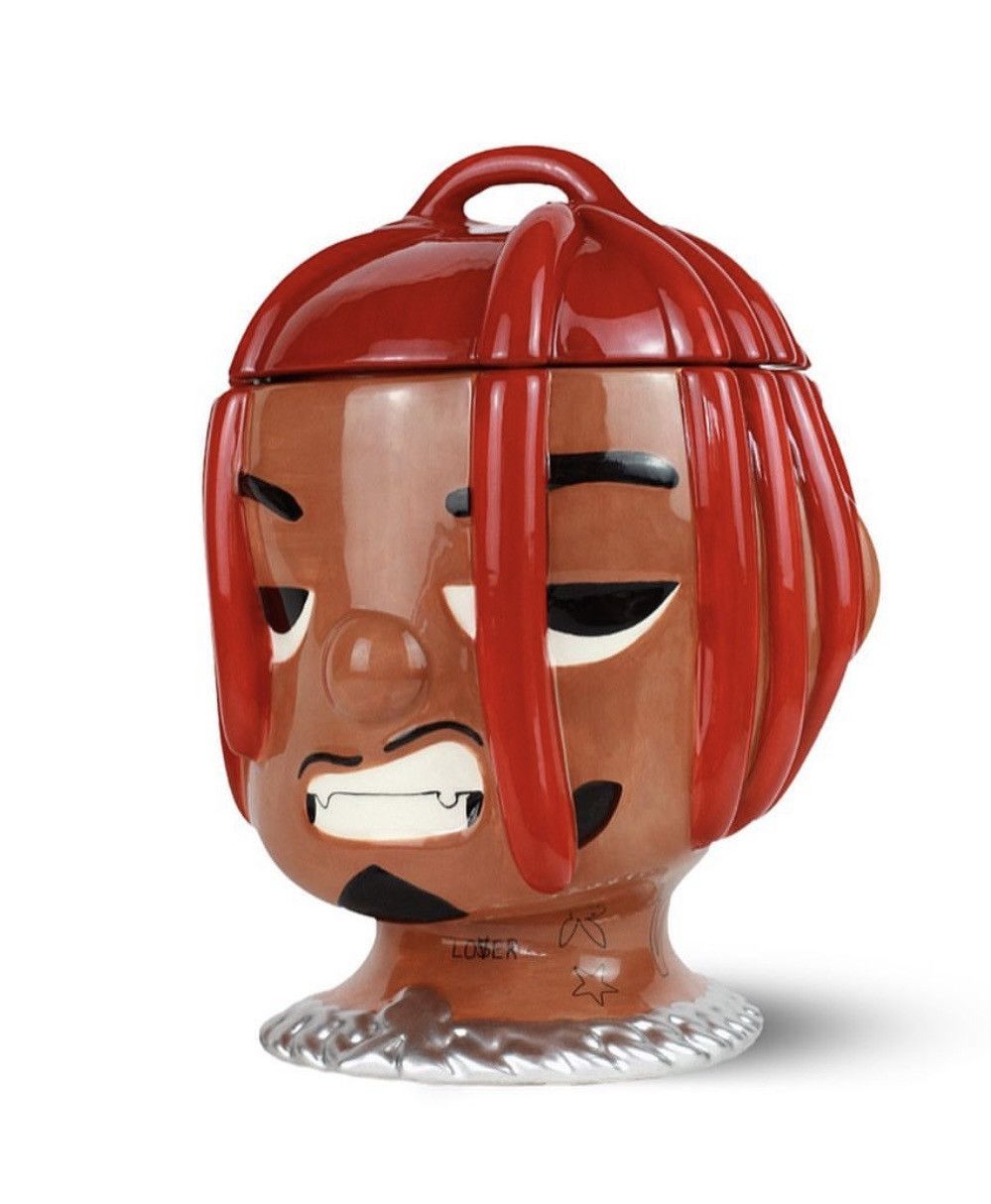 Designer × Playboi Carti ‼️ Headless Homewares PLAYBOI JARTI Ceramic Vase Jar Carti ‼️ Size ONE SIZE - 2 Thumbnail