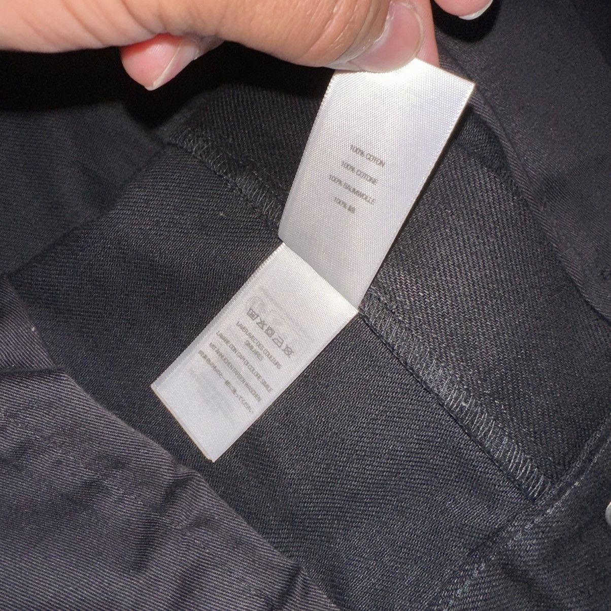 Supreme Supreme Selvedge Baggy Black Denim Size US 34 / EU 50 - 9 Thumbnail