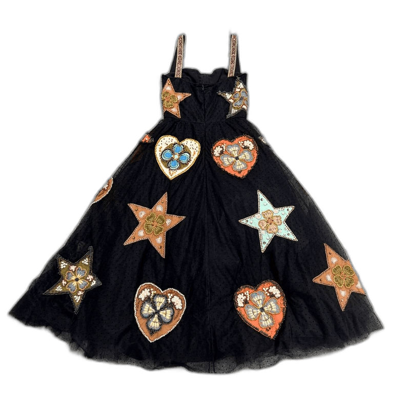 Dior dior show handmade beaded dress Size US 40 / EU 56 - 1 Thumbnail