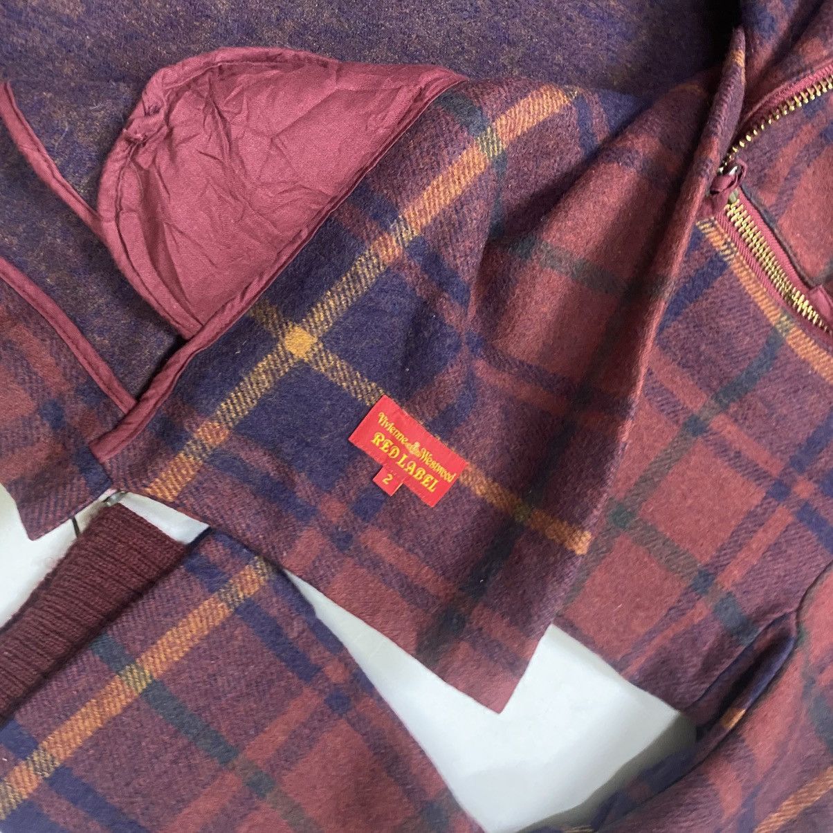 Vivienne Westwood Vivienne Westwood Tartan Check Big Silhouette Riders Jacket Size M / US 6-8 / IT 42-44 - 17 Thumbnail