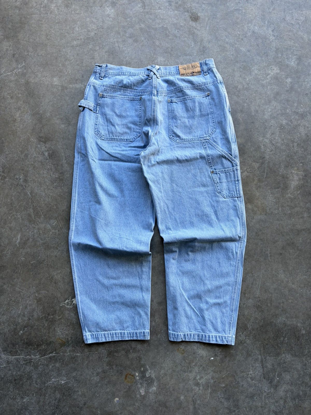 Other Utility Light Wash Vintage Baggy Skater Workwear Denim 1990s Size US 36 / EU 52 - 1 Thumbnail