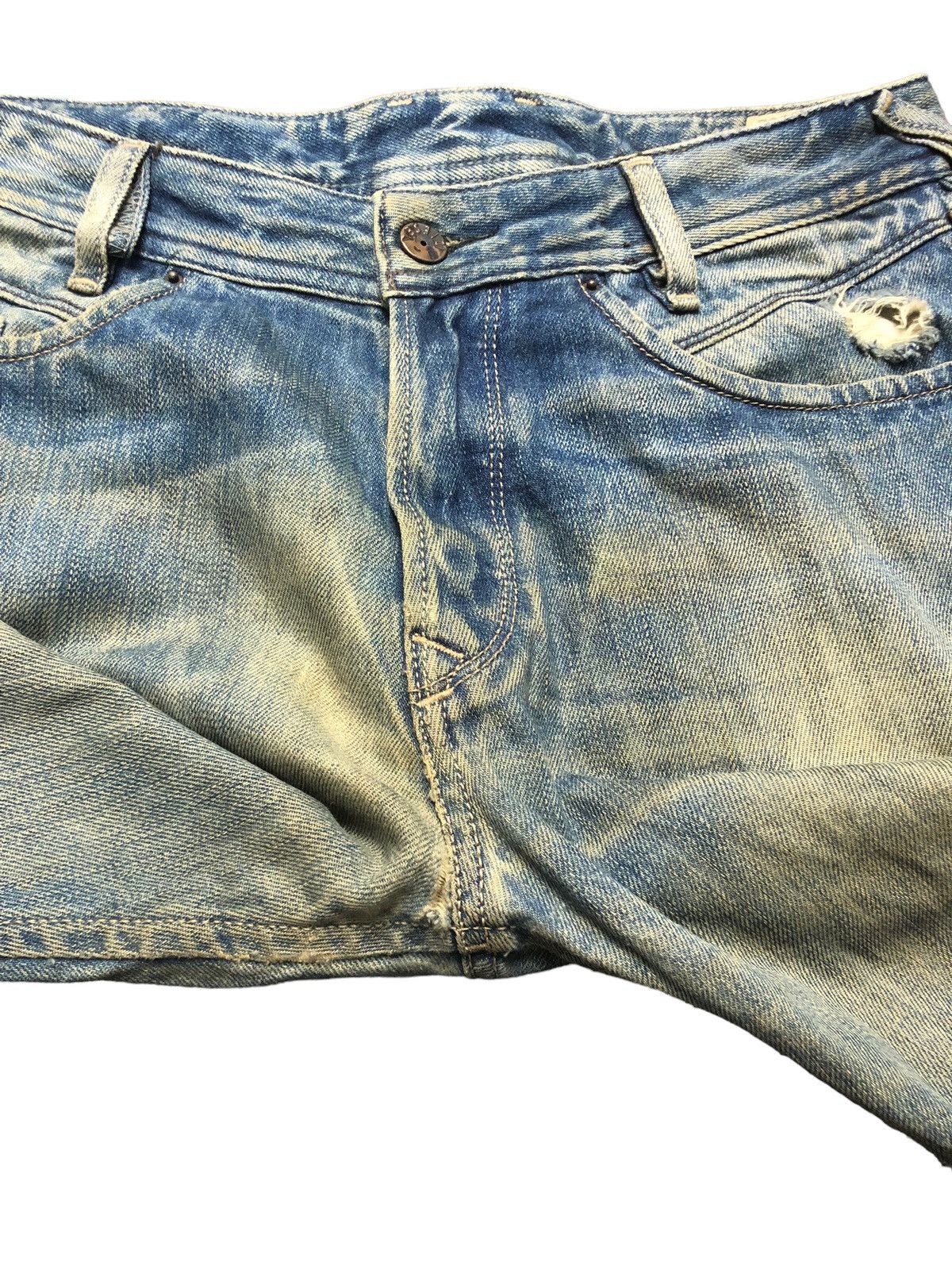 Diesel Vintage Diesel Distressed Dirty Faded Jeans Size US 32 / EU 48 - 6 Thumbnail
