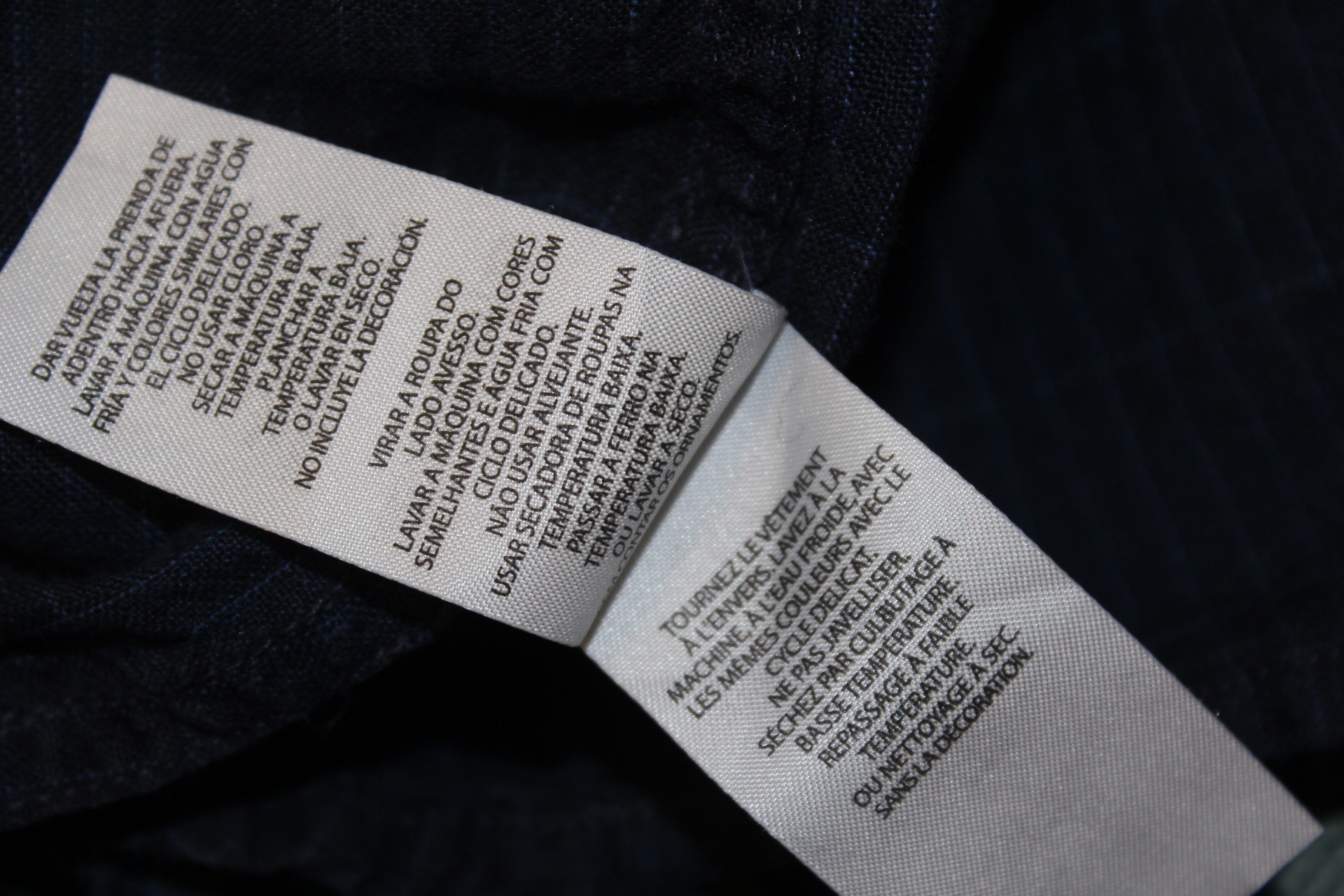 Armani Exchange Men's Armani Exchange Long Sleeve Linen Shirt Top Size L Size US L / EU 52-54 / 3 - 10 Thumbnail