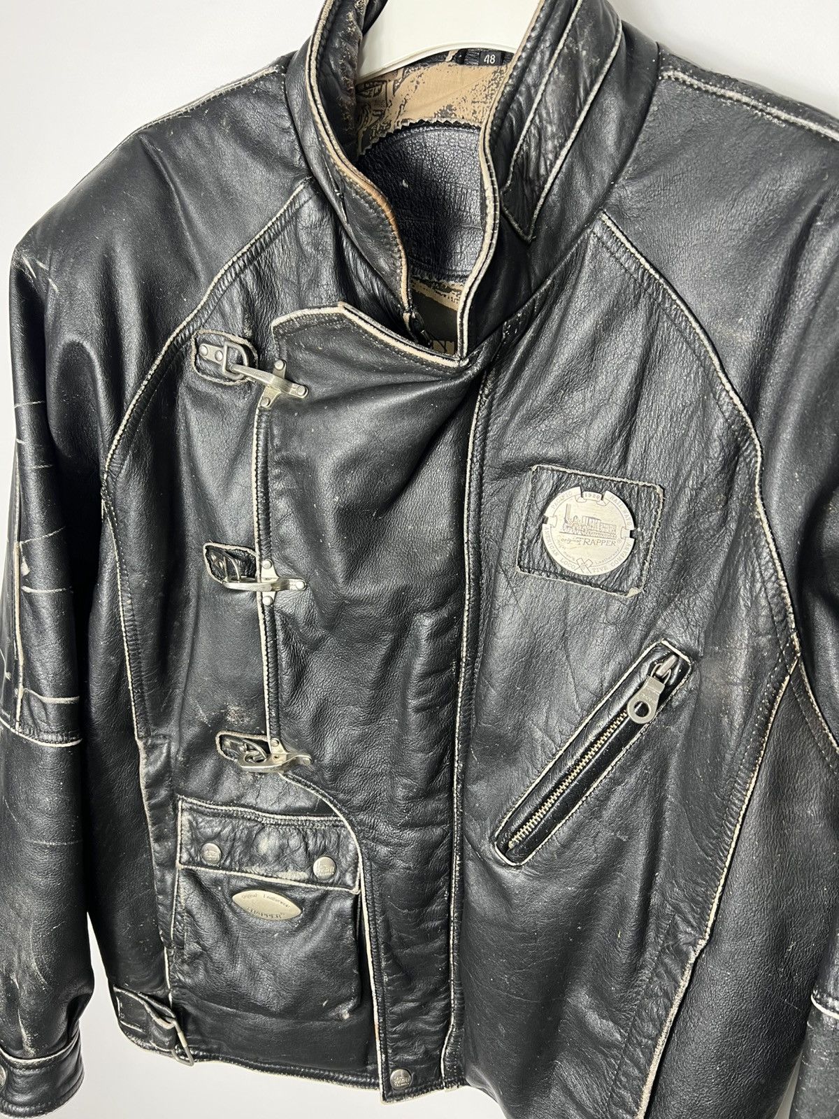 Indian Motorcycle Vintage very rare Indian Motorcycles Trapper Leather Jacket Size US M / EU 48-50 / 2 - 2 Thumbnail