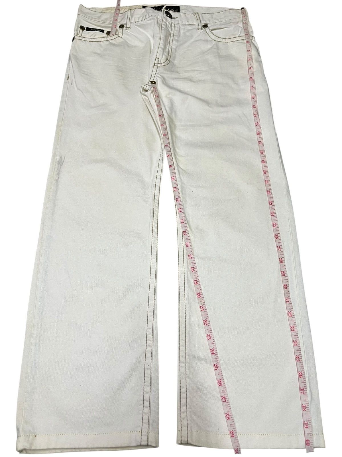 Karl Kani Vintage Karl Kani Embroidered Baggy Jeans Size US 35 - 7 Thumbnail