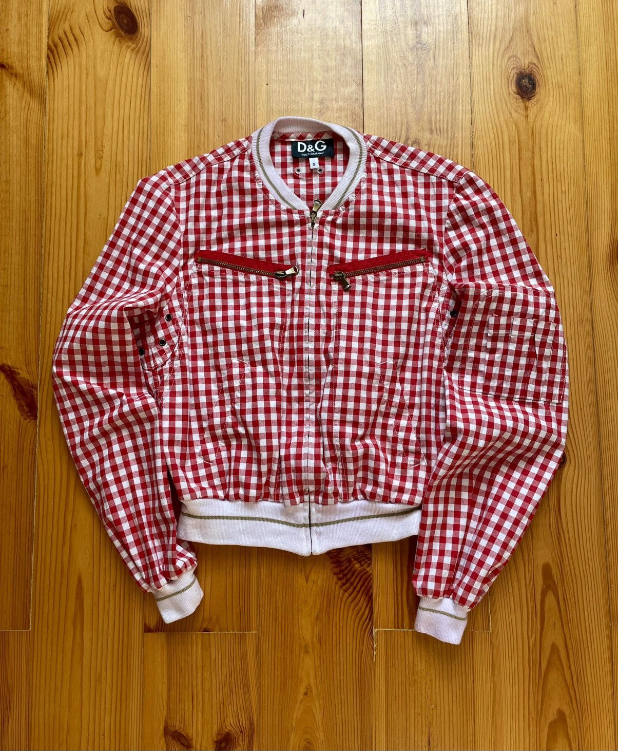 Dolce & Gabbana Vintage Dolce & Gabbana Bomber Jacket Size S / US 4 / IT 40 - 1 Thumbnail