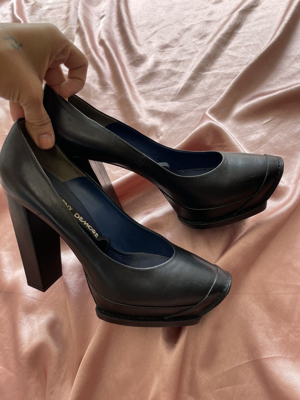Vintage Berny Demore heels Size US 8 / IT 38 - 6 Thumbnail