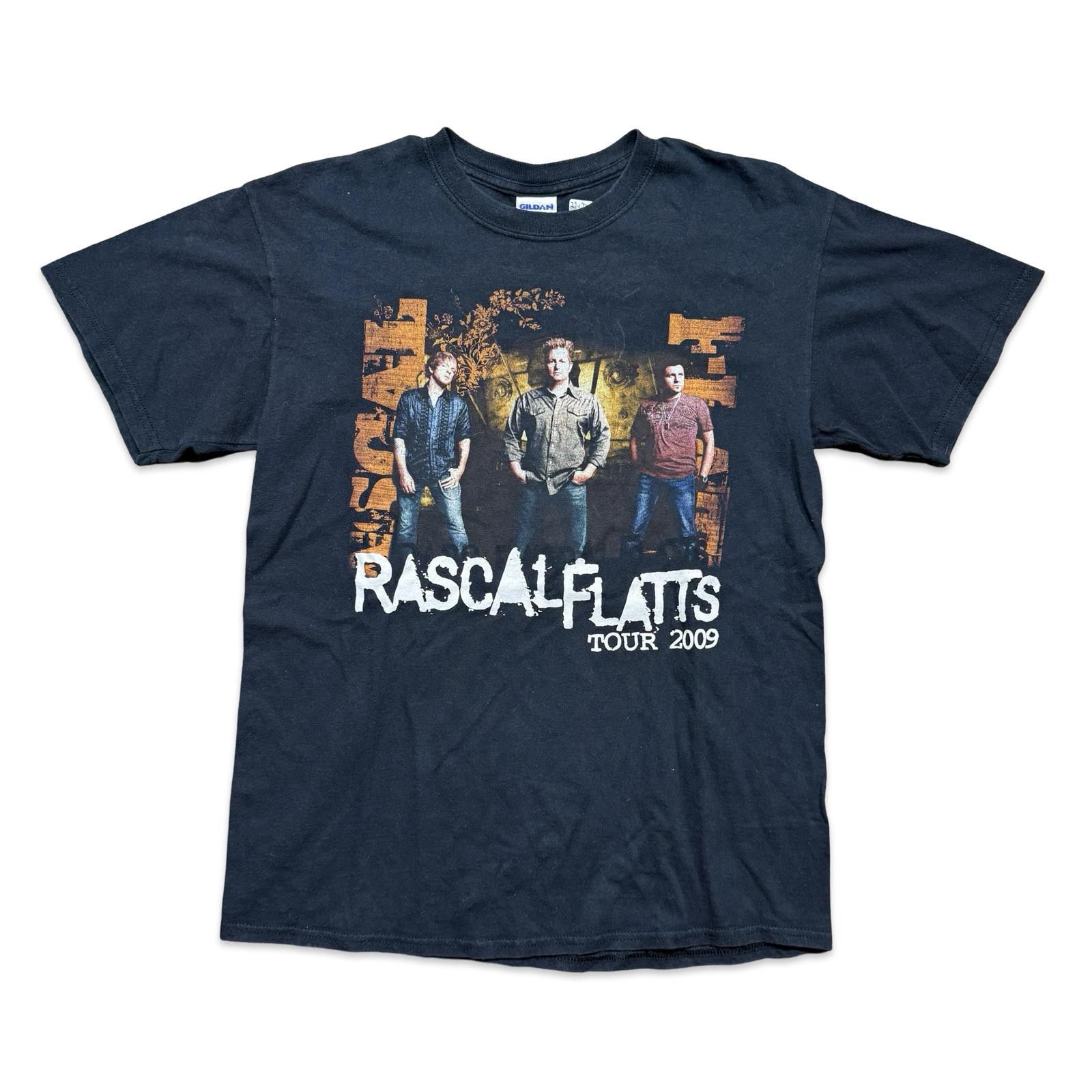Gildan Rascal Flatts 2009 Concert Tour T-Shirt Size US M / EU 48-50 / 2 - 1 Thumbnail