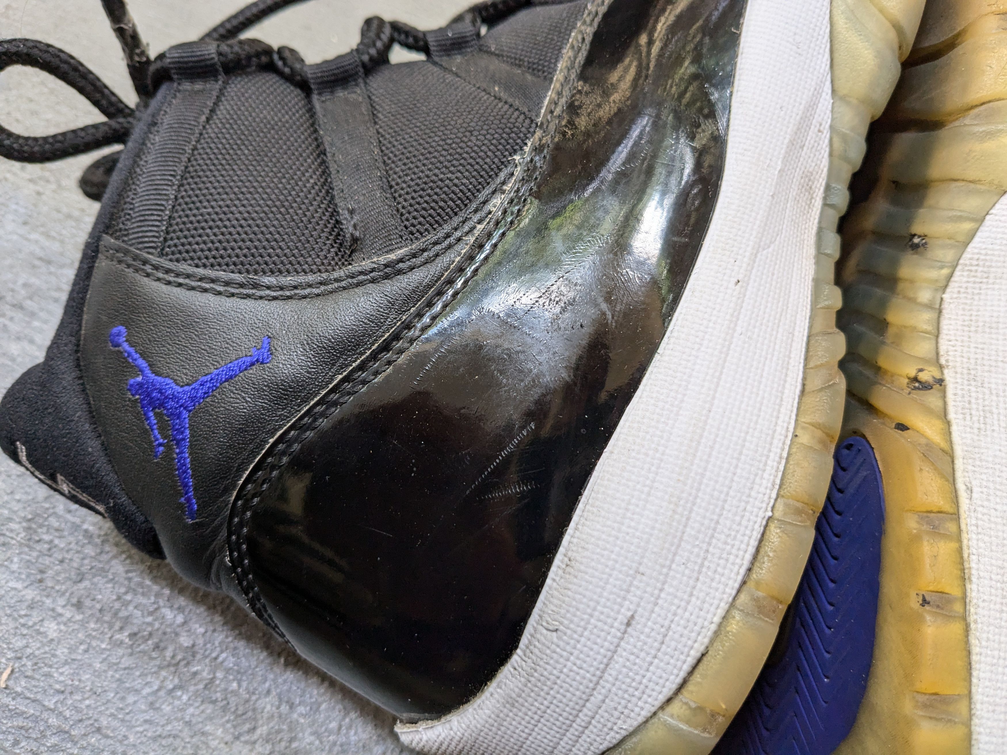Jordan Brand Nike Air Jordan 11 XI Retro High Space Jam 13 378037-003 Size US 13 / EU 46 - 6 Thumbnail