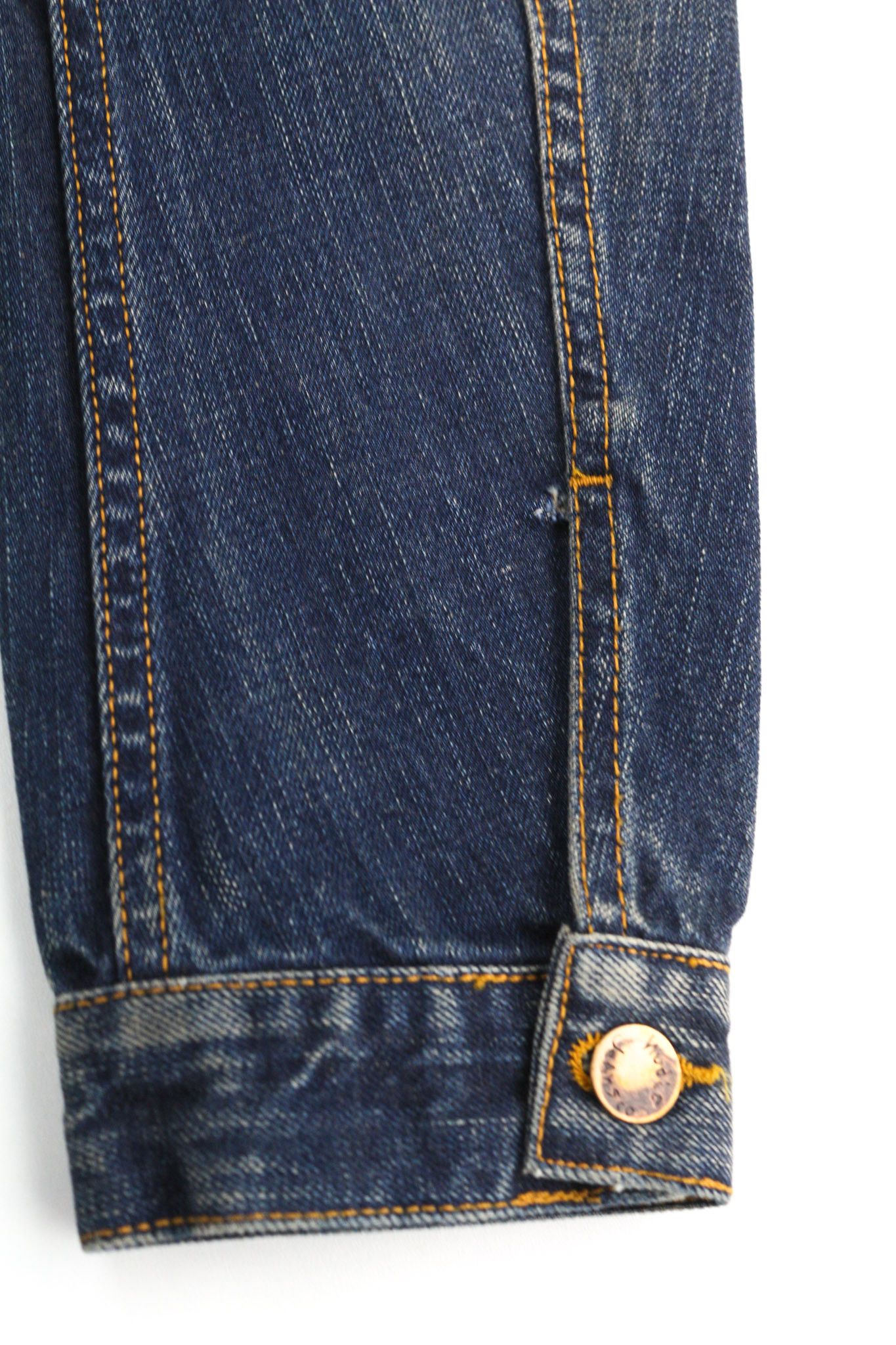 Nudie Jeans BILLY DARK AUTHENTIC DENIM S Blue Denim Jacket 80400 Size US S / EU 44-46 / 1 - 8 Thumbnail