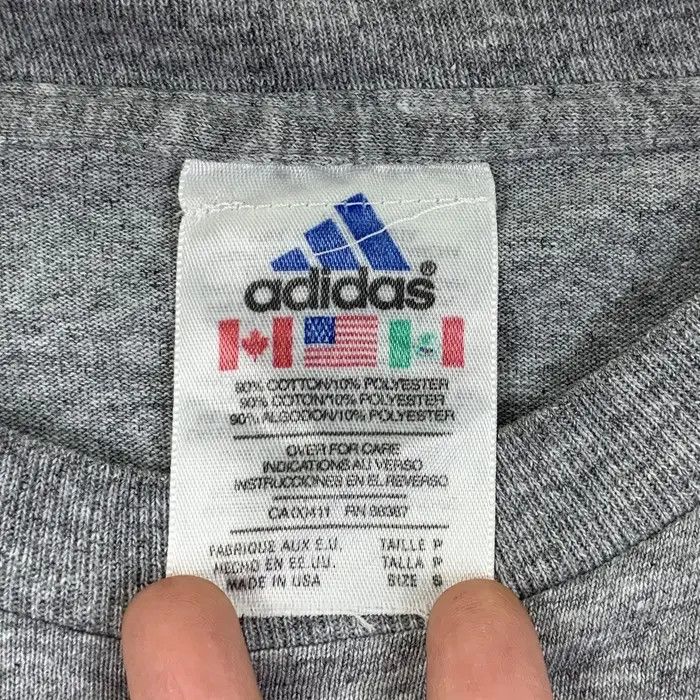 Adidas Vintage 90’ ADIDAS CLEMSON UNIVERSITY Soccer Tee Shirt Size US S / EU 44-46 / 1 - 8 Thumbnail