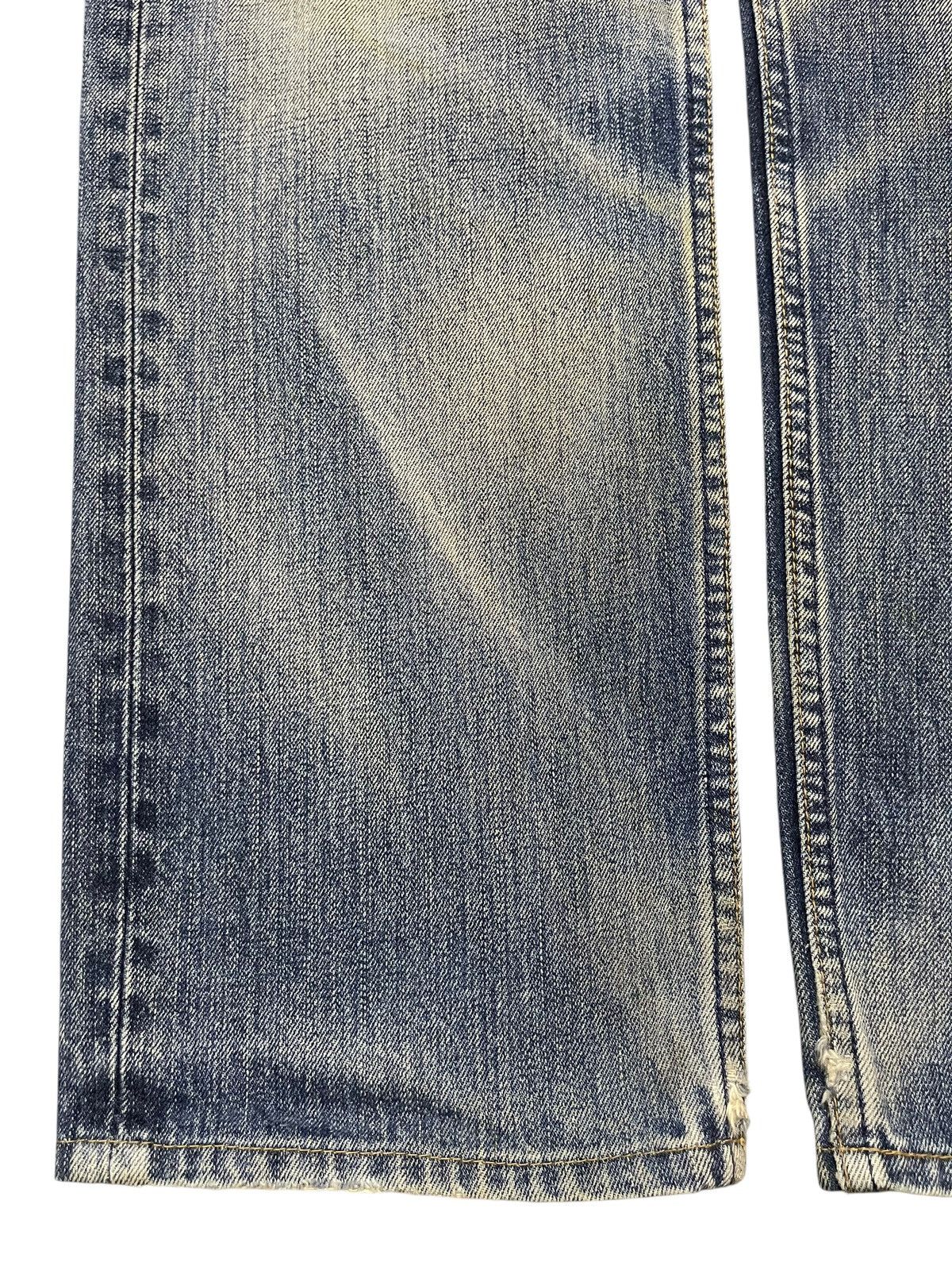 Levi's Vintage 90s Levis 505 Mud Faded Wash Ripped Loose Jeans Size US 34 / EU 50 - 7 Thumbnail