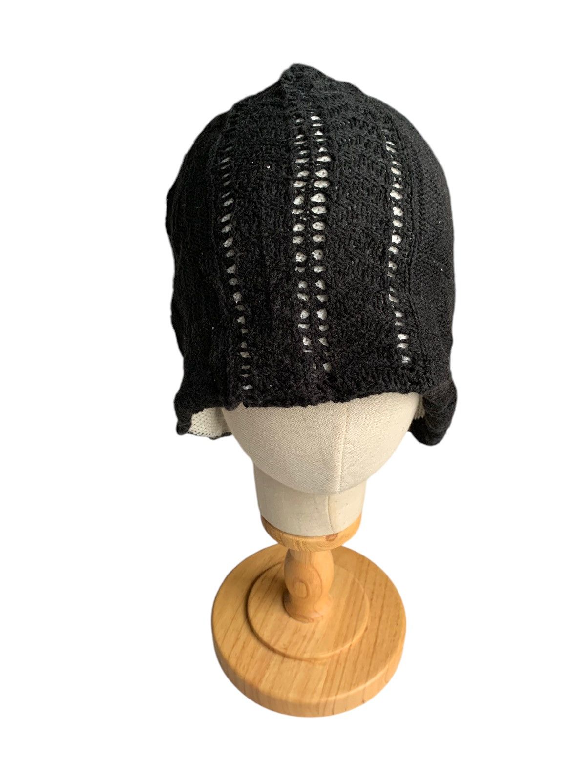 14th Addiction × Beams Plus Beams Japanese Punk Style Distressed Big Beanie Hats☠️🎌 Size ONE SIZE - 2 Thumbnail