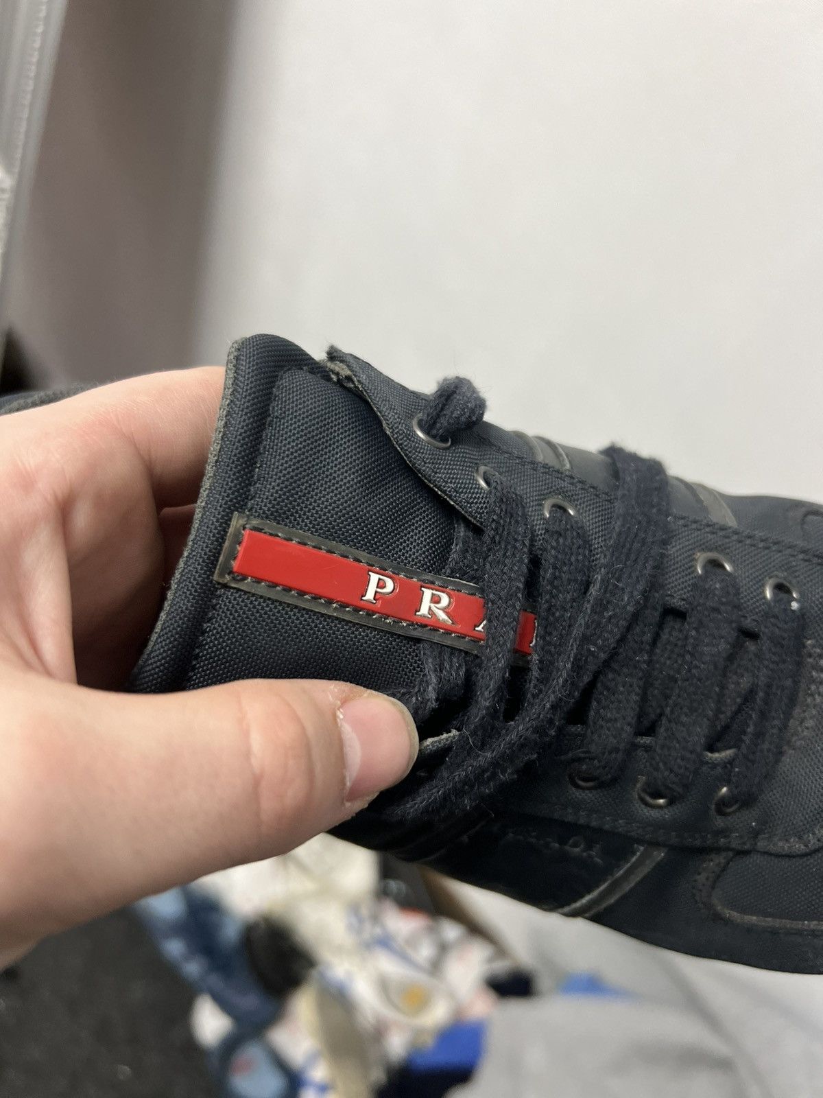 Prada Prada Luxury Sneakers Shoes Black Size US 8 / EU 41 - 18 Thumbnail