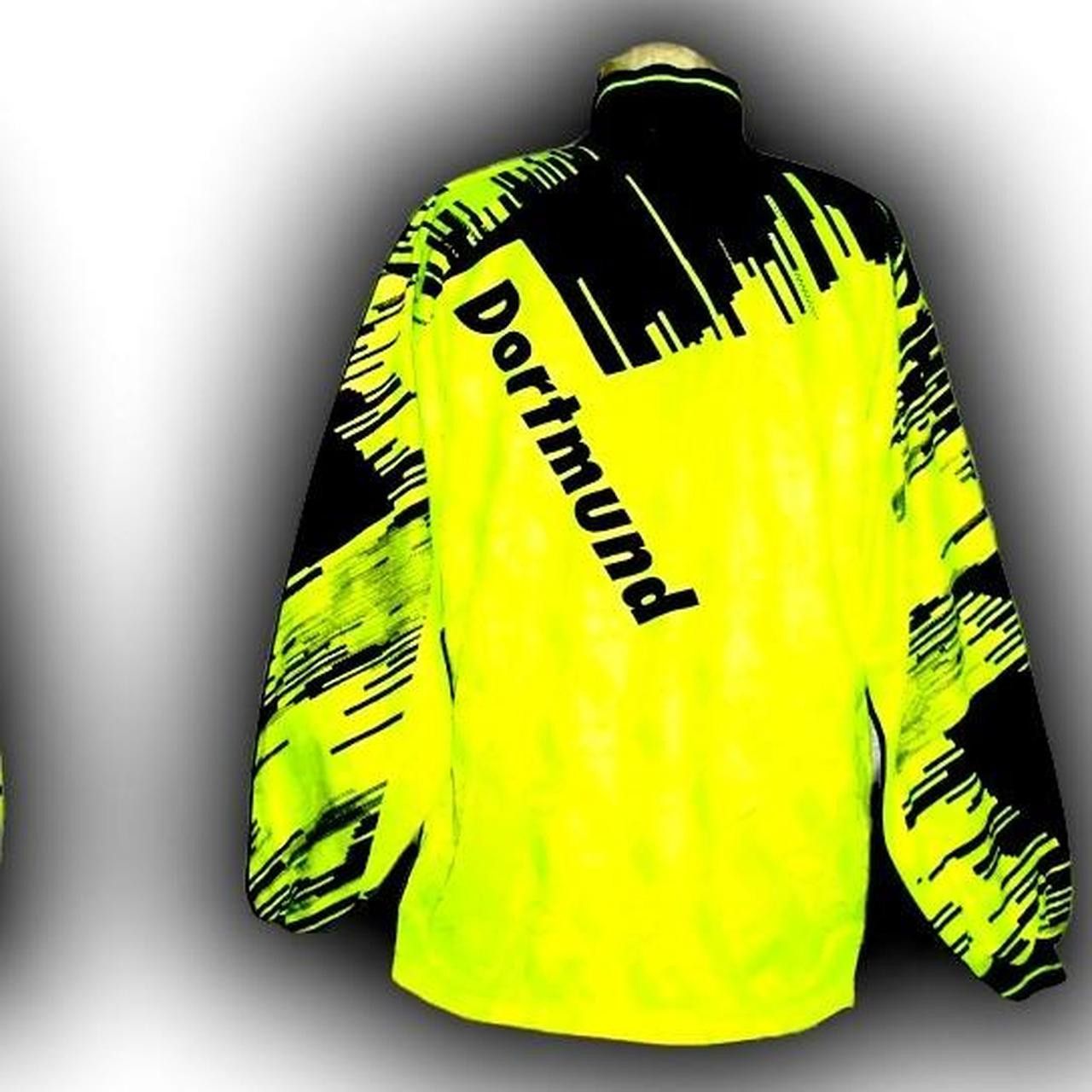 Nike BVB Borussia Dortmund Germany 1993 1994 Home Shirt Jersey Size US L / EU 52-54 / 3 - 2 Thumbnail