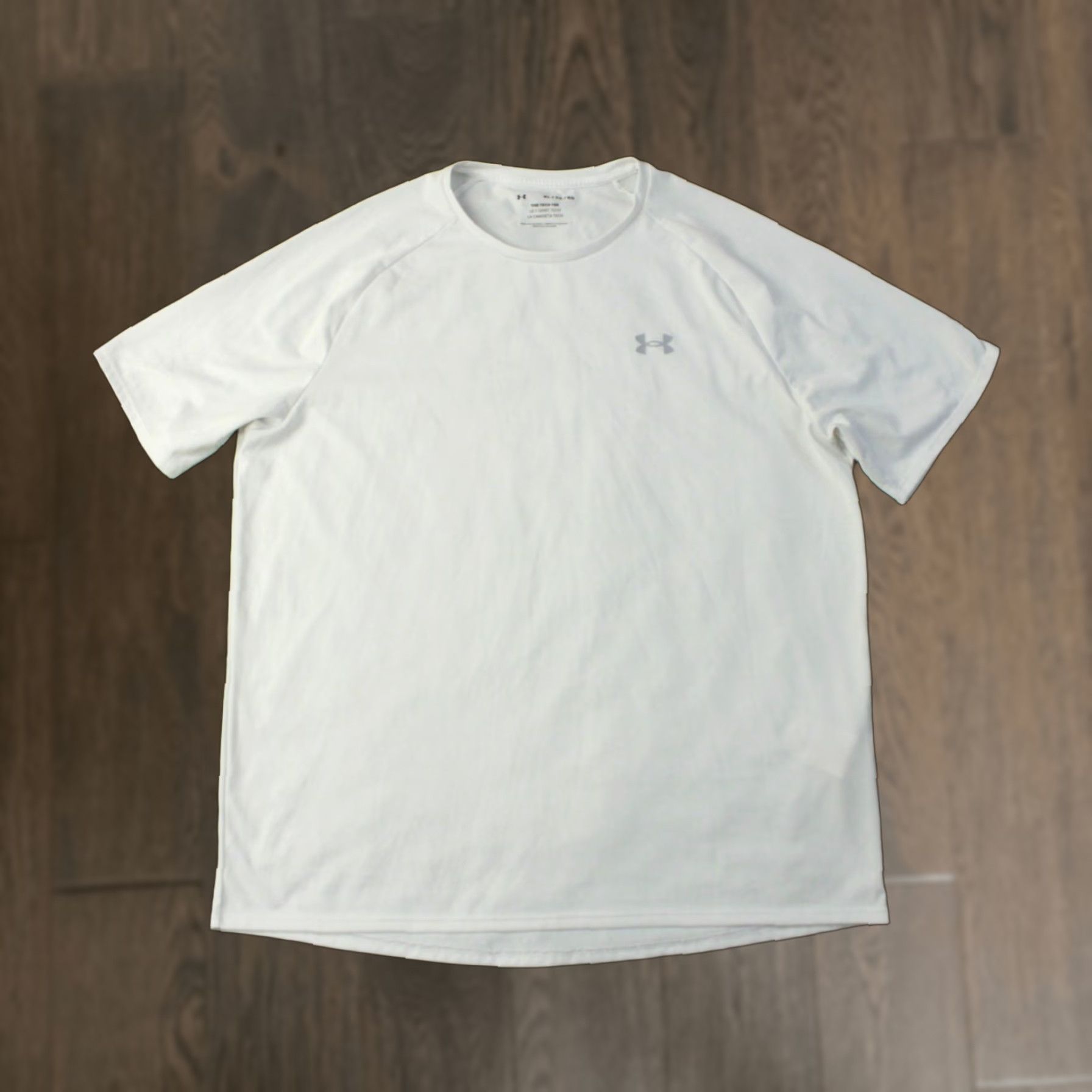 Under Armour UNDER ARMOUR TECH TEE Shirt XL White 2023 Jersey Short Sleeve Male Regular Classic Performance CrossFit Size US XL / EU 56 / 4 - 1 Thumbnail