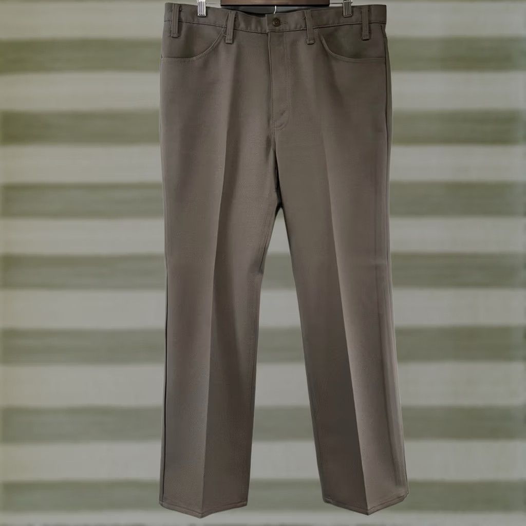 Levi's × Vintage Vintage Levi's Action Slacks Brown Talon Zipper