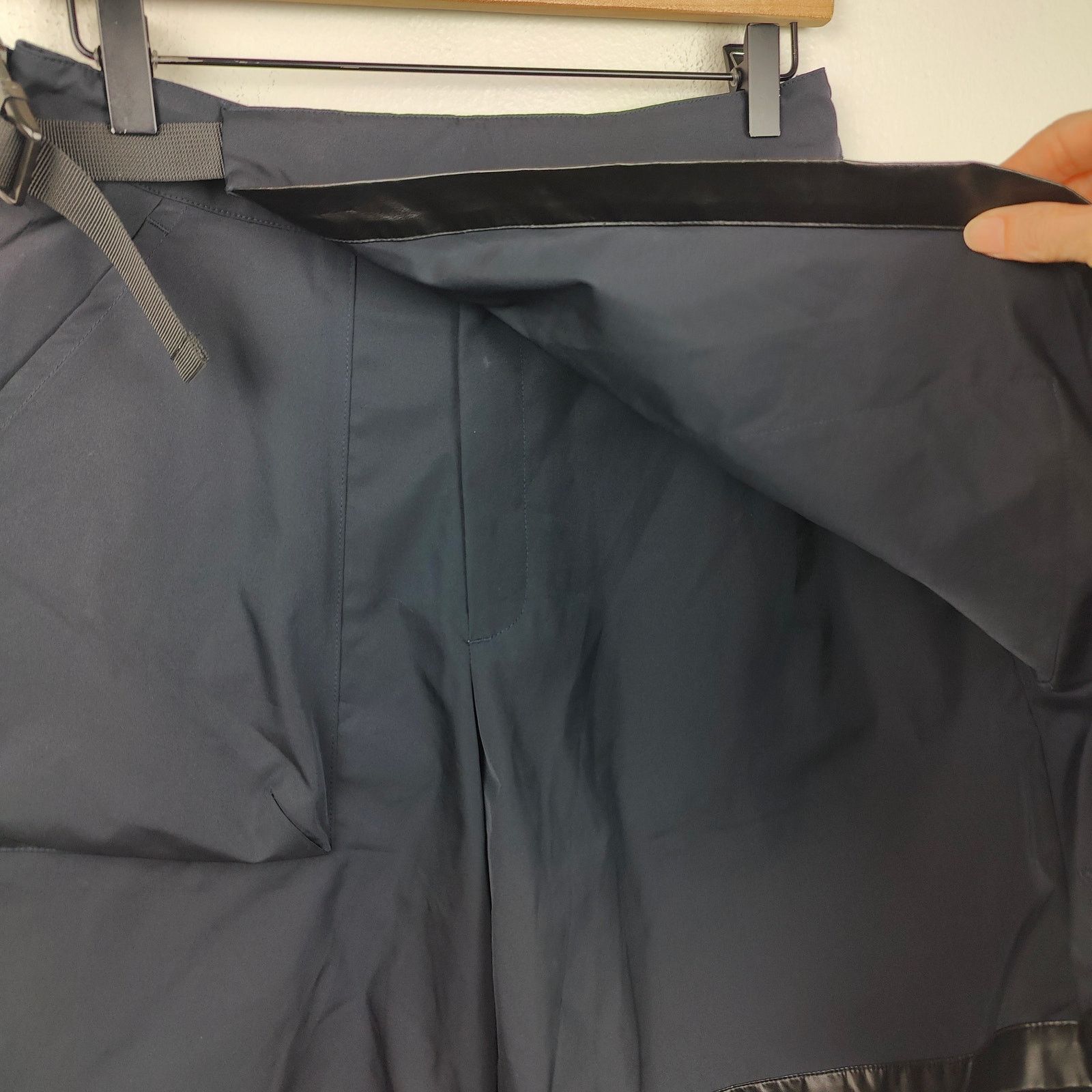 Other Magnlens Skort Size XS Black Wrap Front Utility Shorts Size 26" / US 2 / IT 38 - 5 Thumbnail