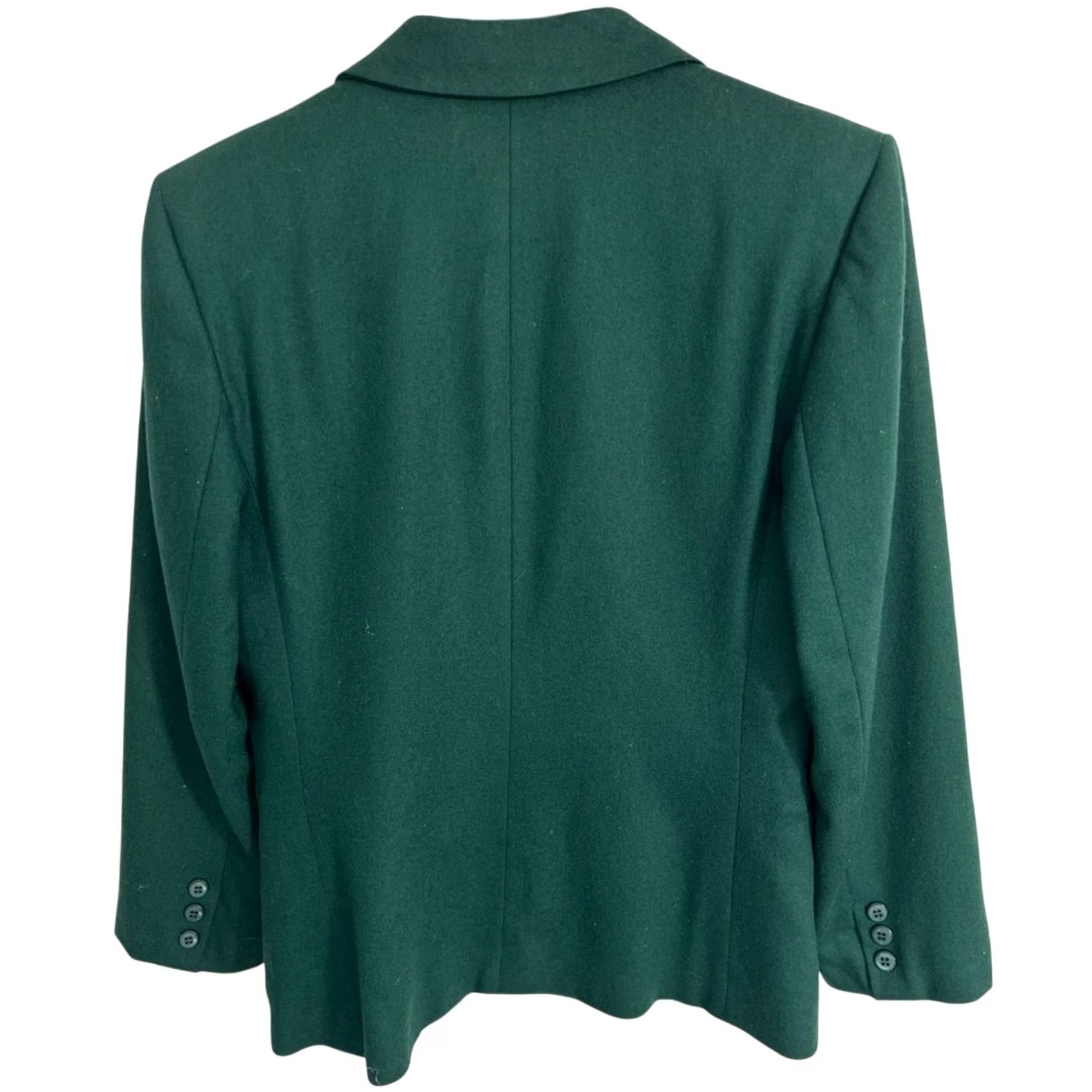 Vintage VTG 50’s Dartmouth Outfitters Class Reunion Jacket James Campion Union Made USA Wool Blazer Mens M Green Varsity Jacket Reg Size Size 40R - 2 Thumbnail