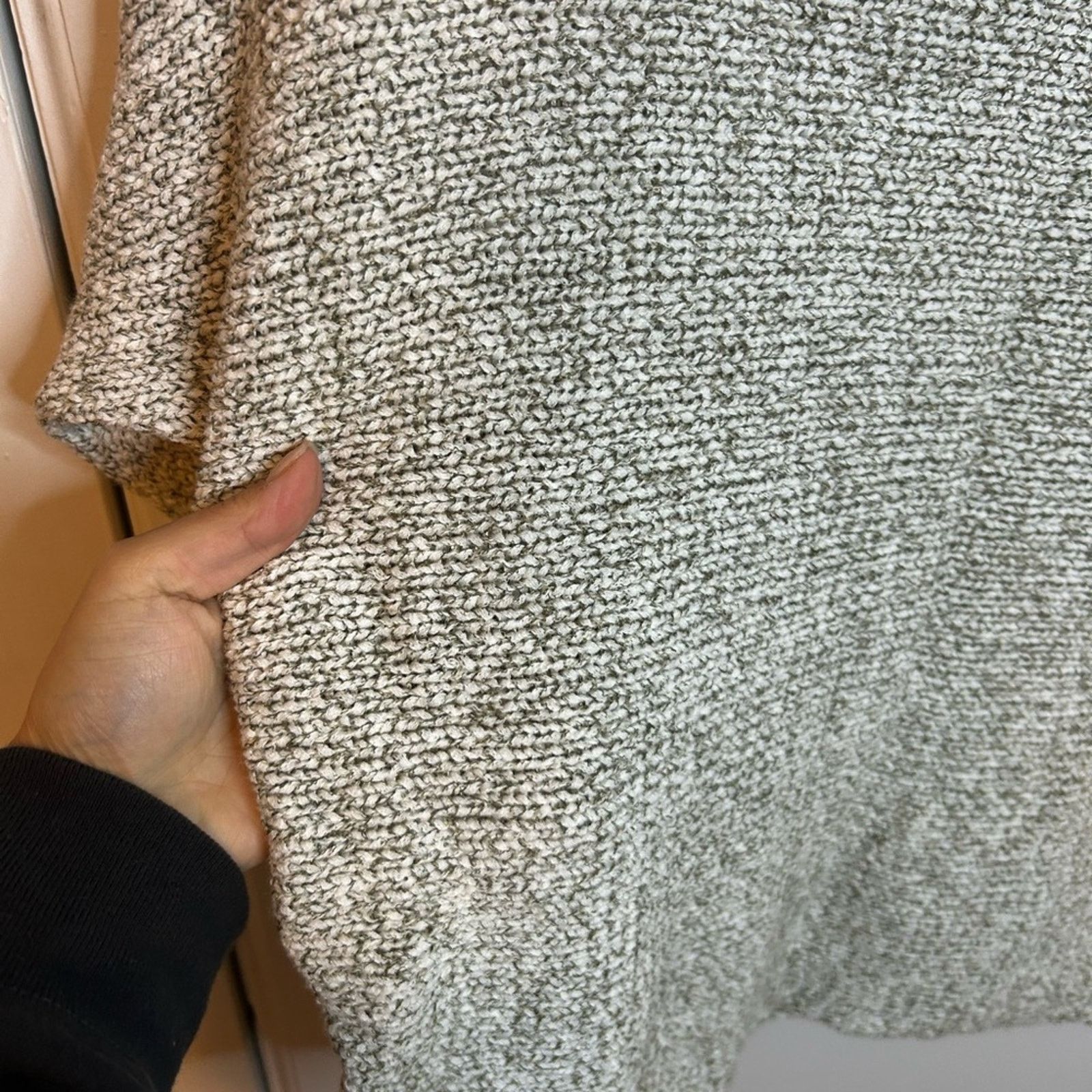 Loft Loft Green Marled Dolman Sweater Size S / US 4 / IT 40 - 6 Thumbnail