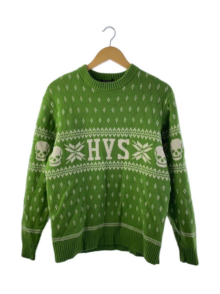 Hysteric Glamour Wool Knit Sweater Green